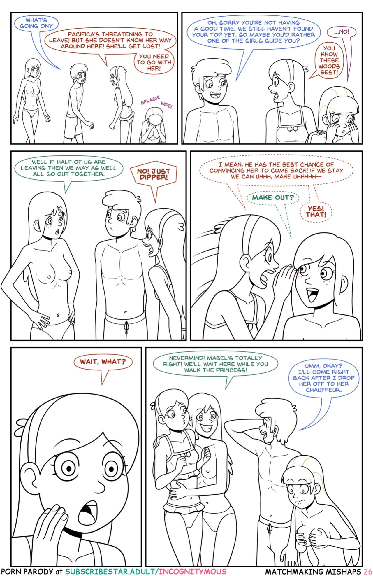 (Incognitymous) - Gravity Falls - Matchmaking Mishaps