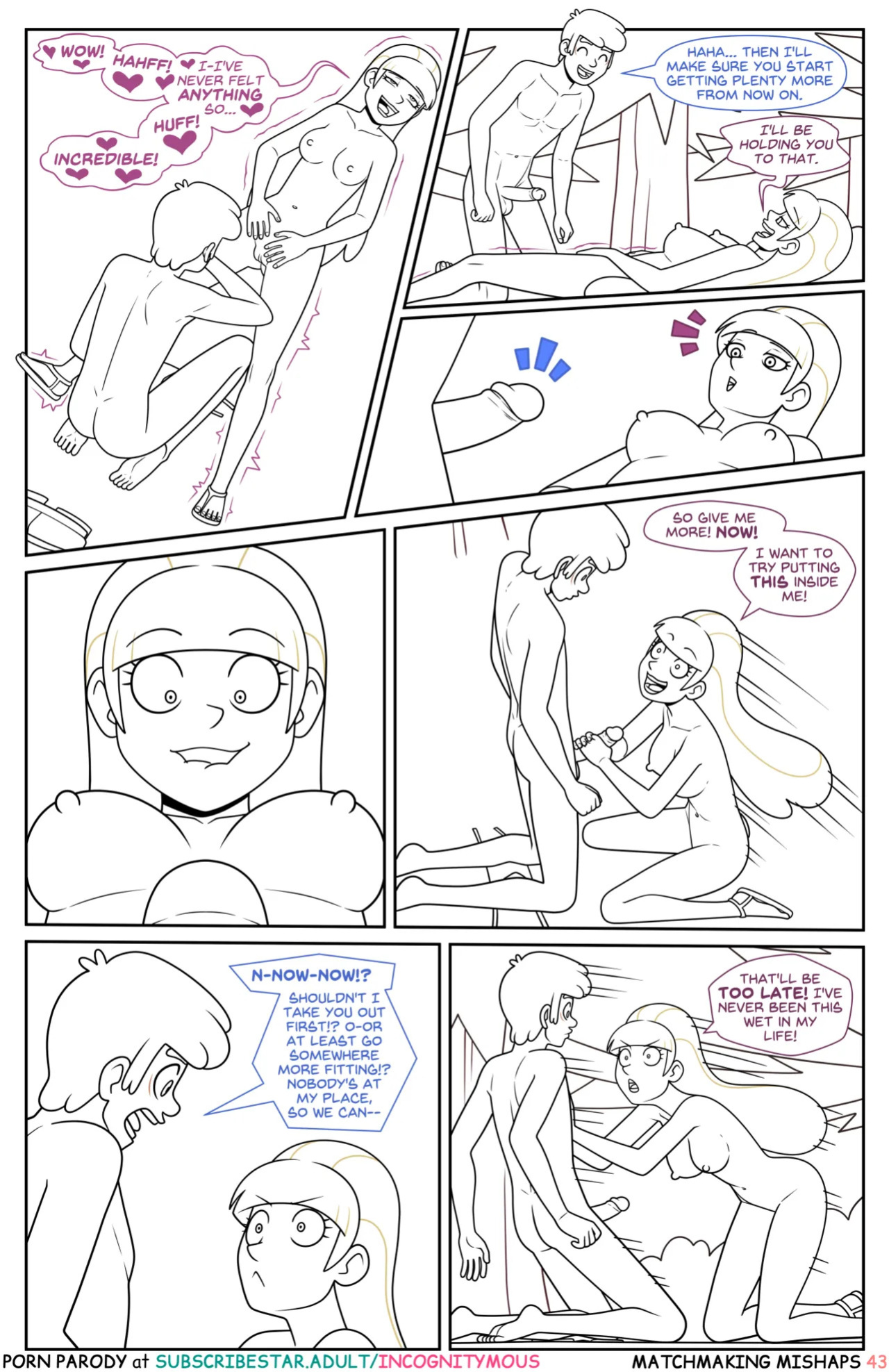 (Incognitymous) - Gravity Falls - Matchmaking Mishaps