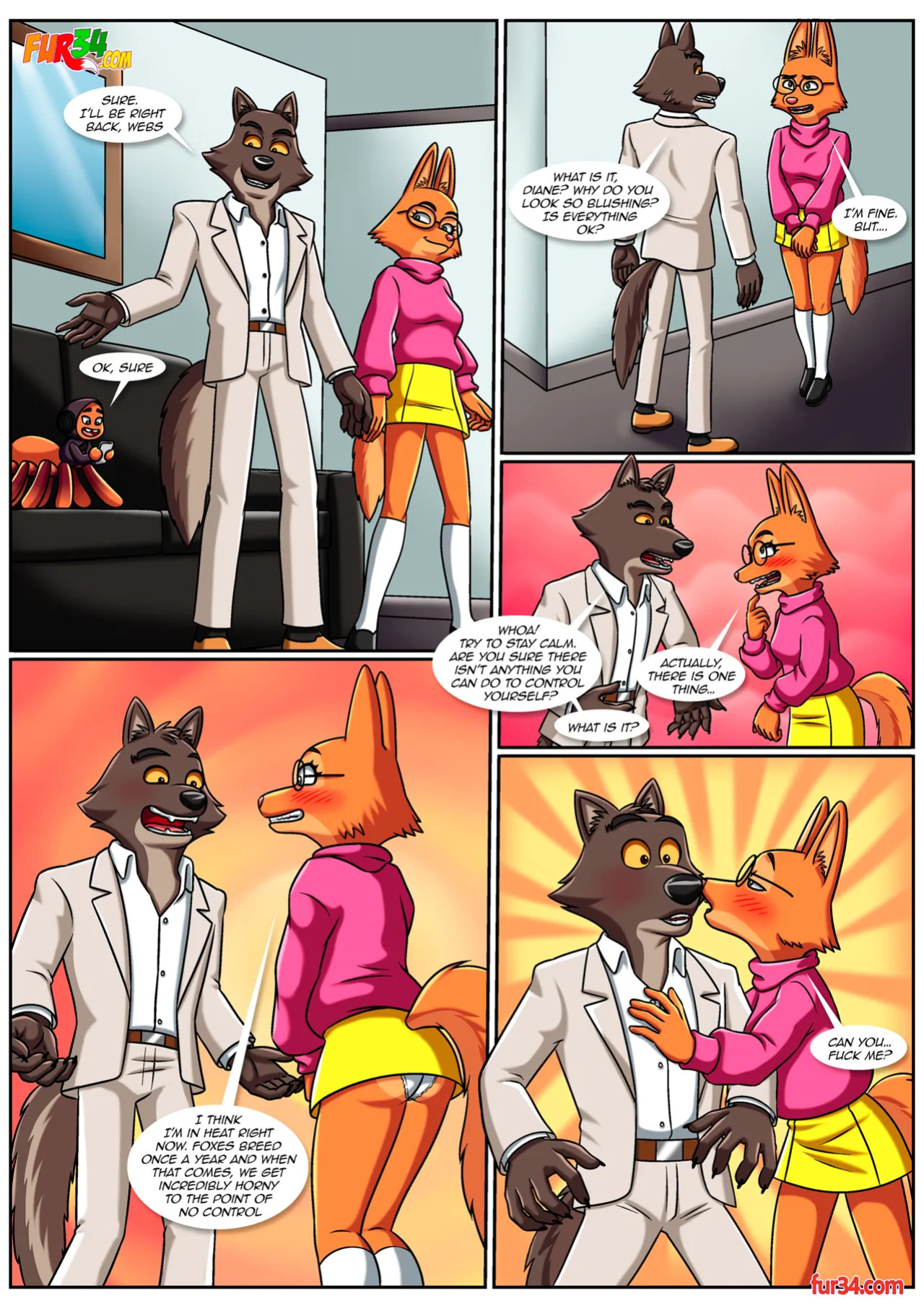 [Palcomix] What Does the Fox Say in Bed? (The Bad Guys) ONGOING