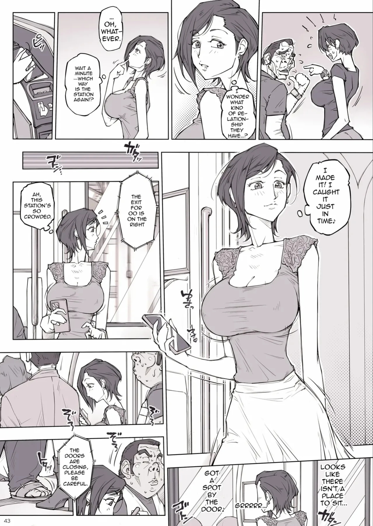 [Unbalance] She looked a little scary... but After that