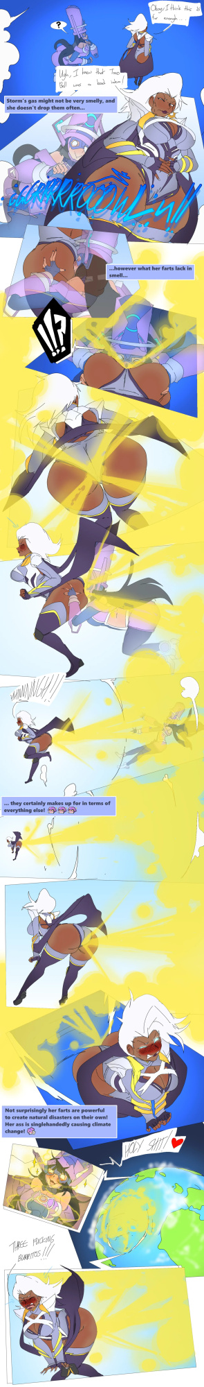 [Lazei] Galacta Sniffing the Marvel Girl's Farts