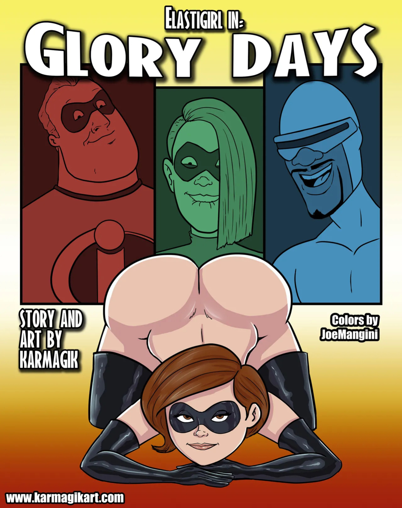 [Karmagik, JoeMangini] Elasti-Girl: Glory Days (The Incredibles) [color]