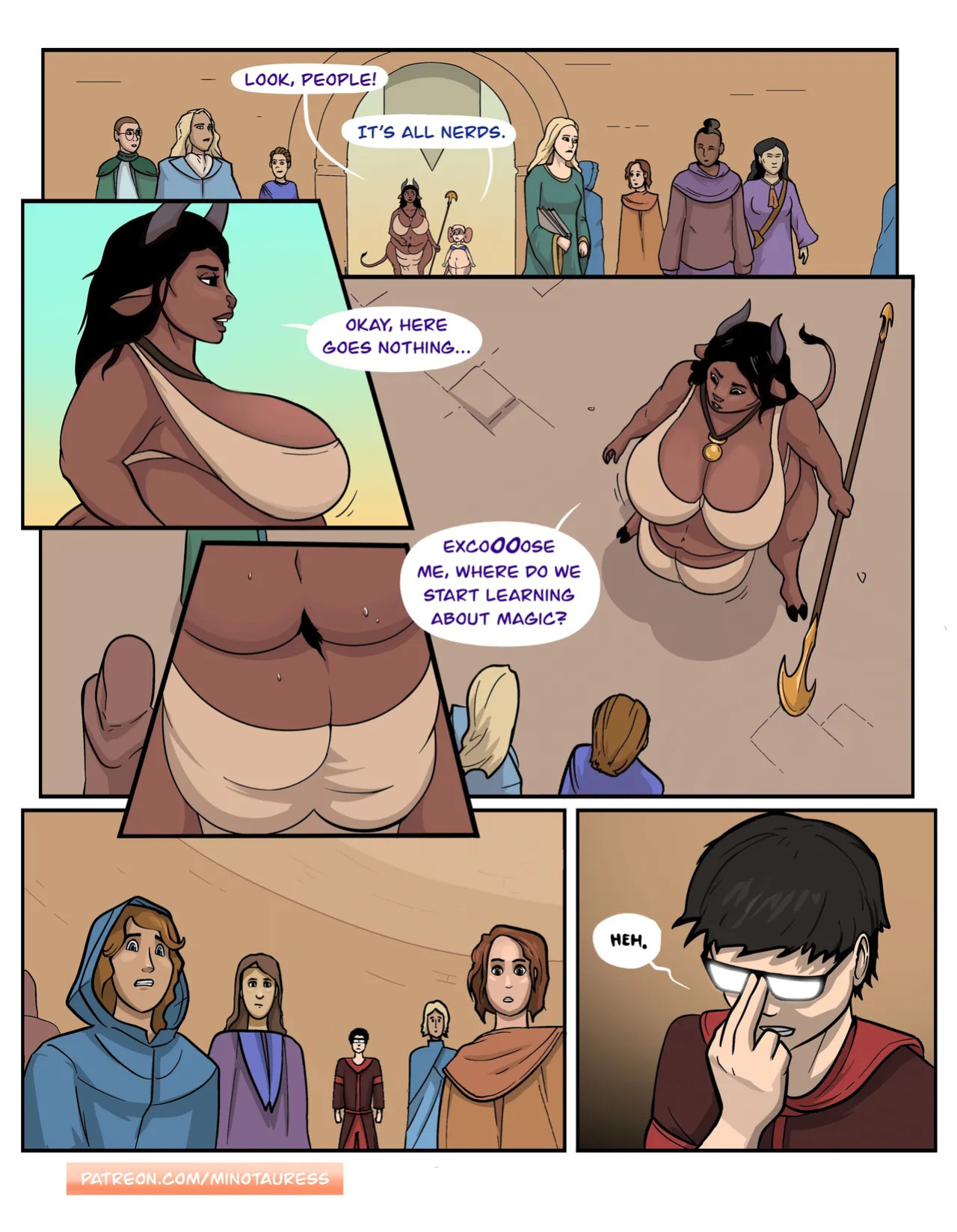 [Loinsavage] The Minotauress (ongoing)