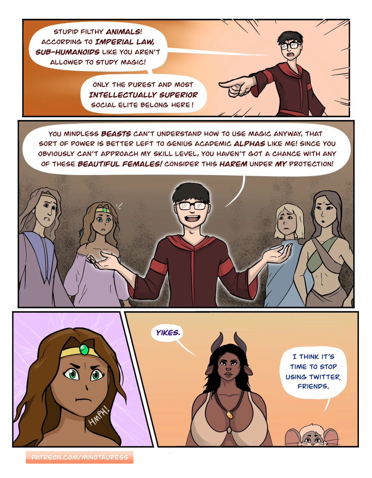 [Loinsavage] The Minotauress (ongoing)