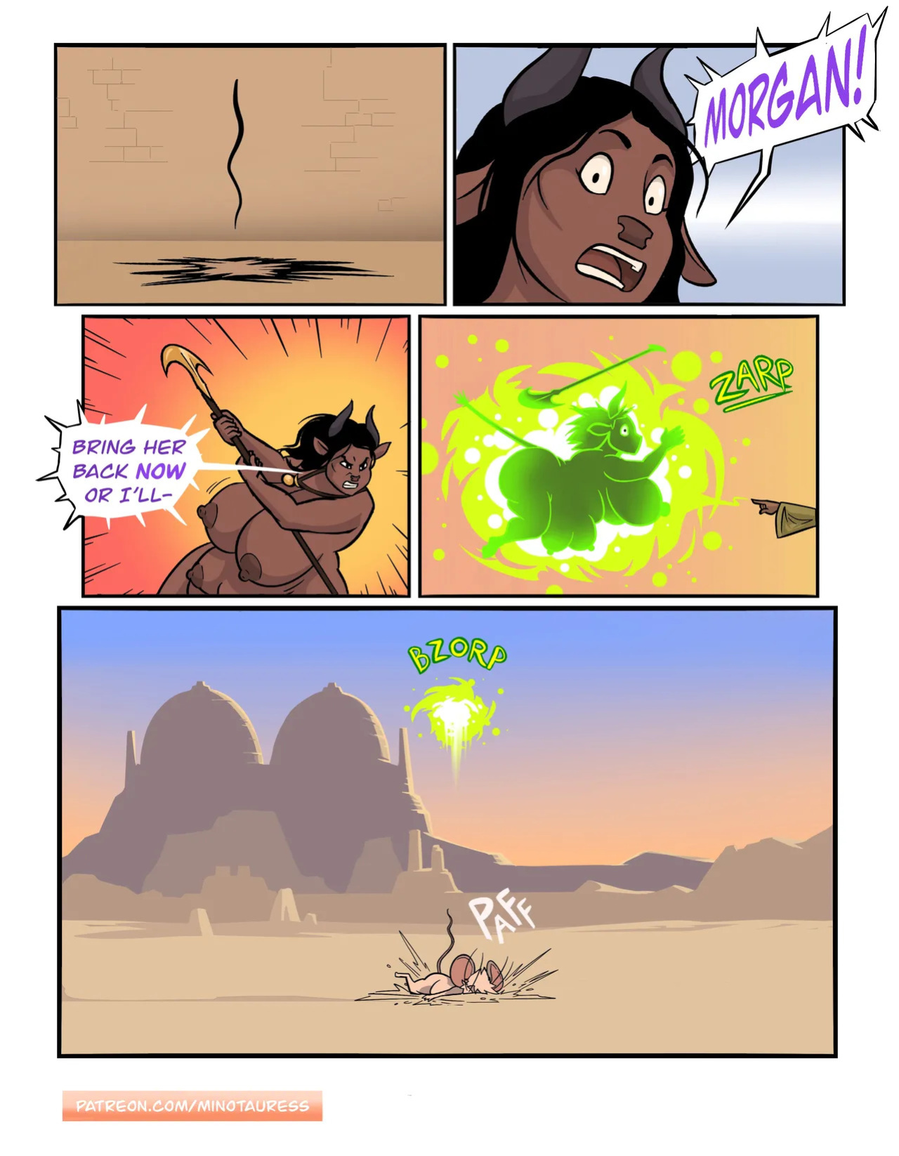 [Loinsavage] The Minotauress (ongoing)