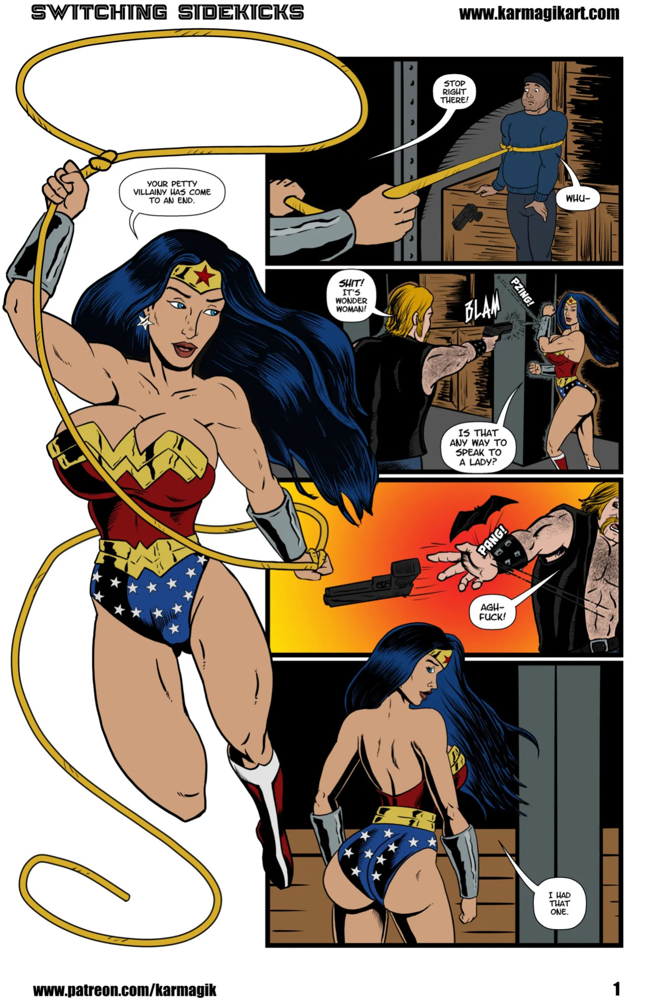 [Karmagik] Switching Sidekicks (Wonder Woman)
