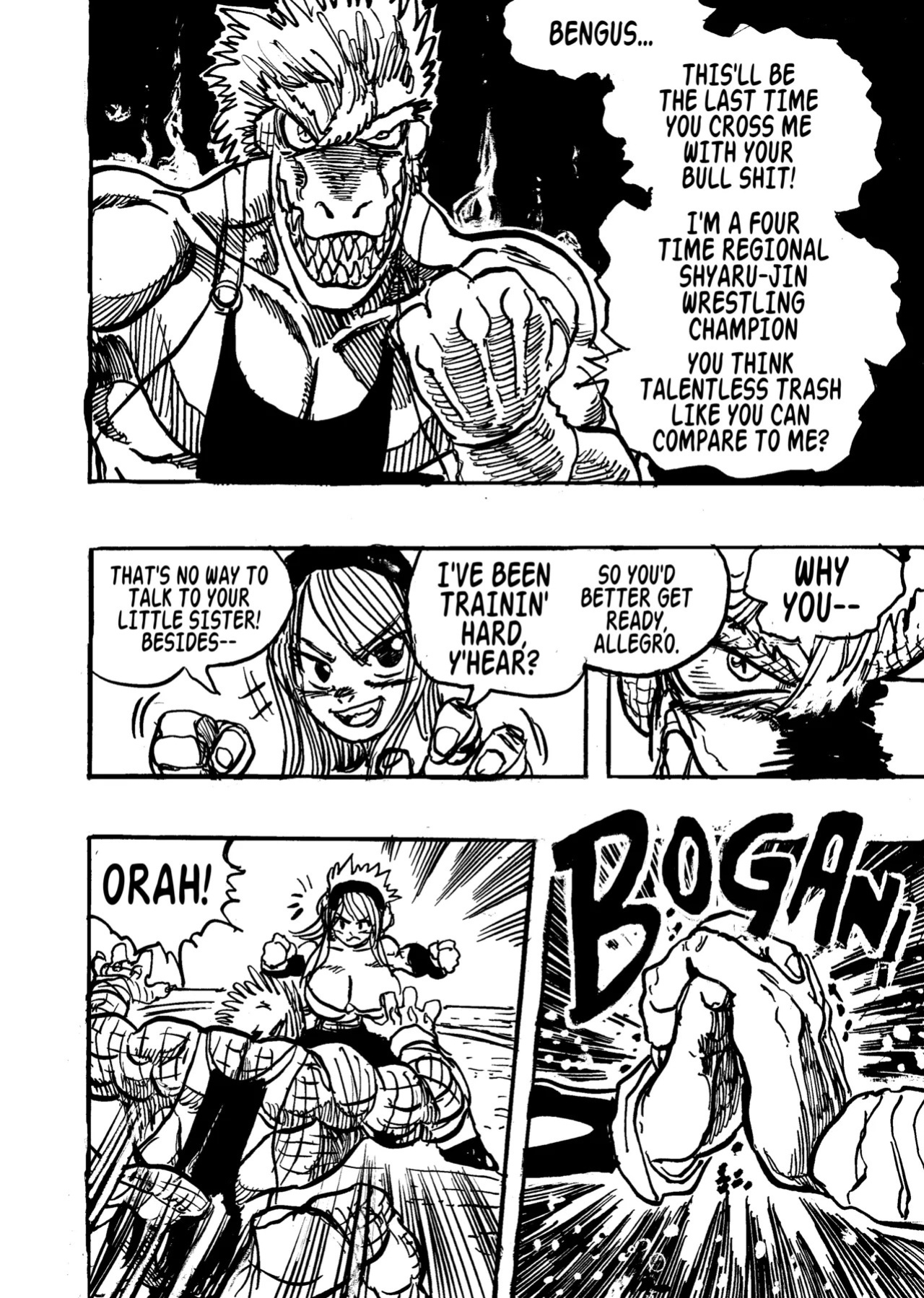 [Gouda Dunn] Genkai Toppa Wrestling! (Cancelled)