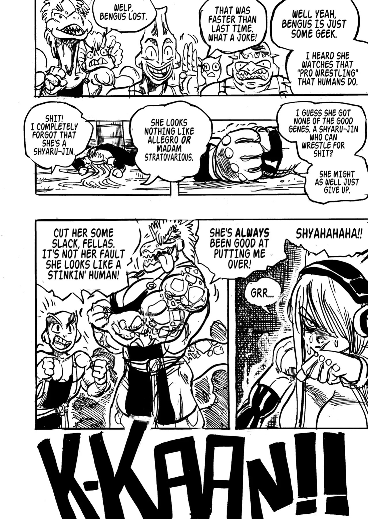 [Gouda Dunn] Genkai Toppa Wrestling! (Cancelled)