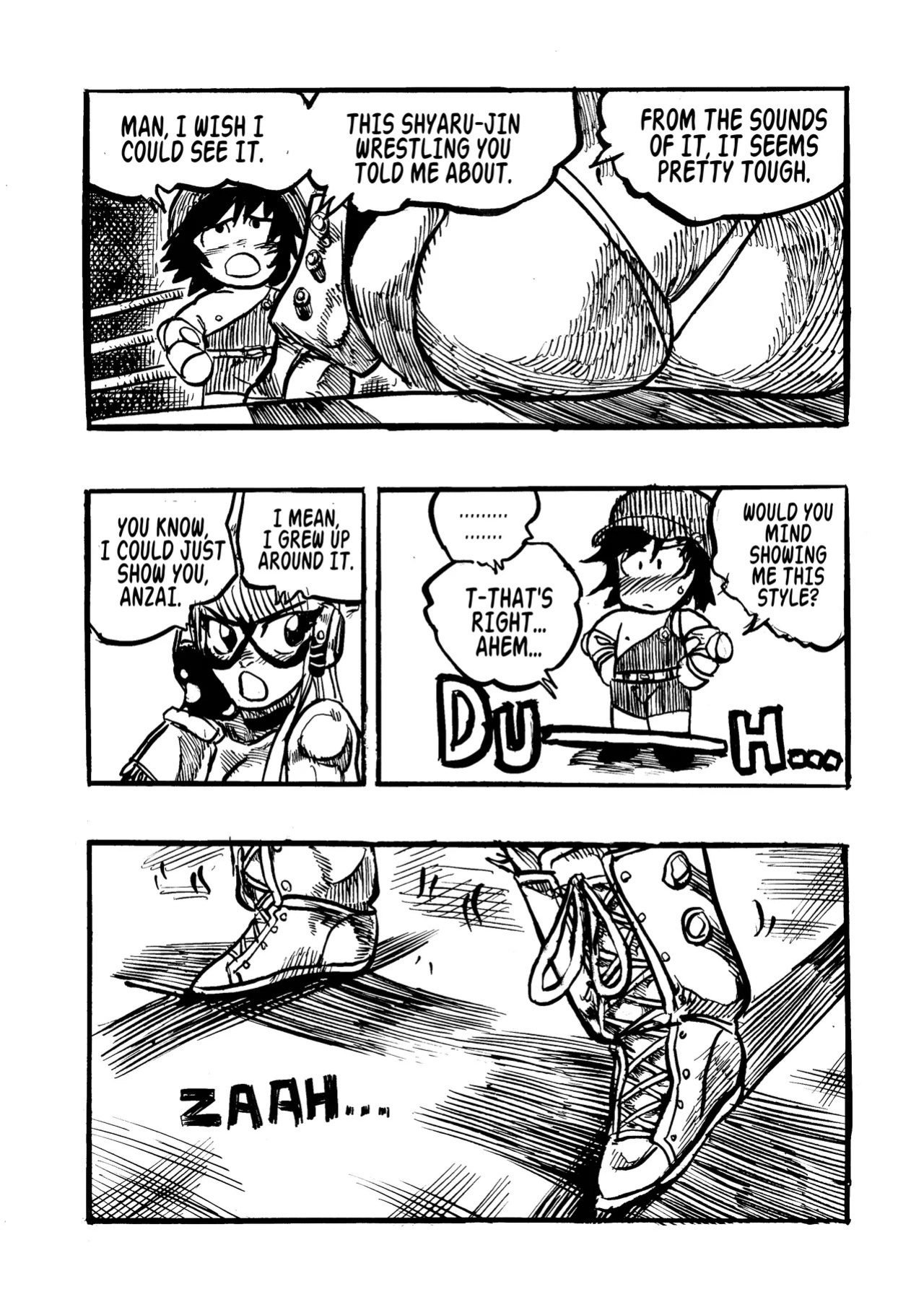 [Gouda Dunn] Genkai Toppa Wrestling! (Cancelled)