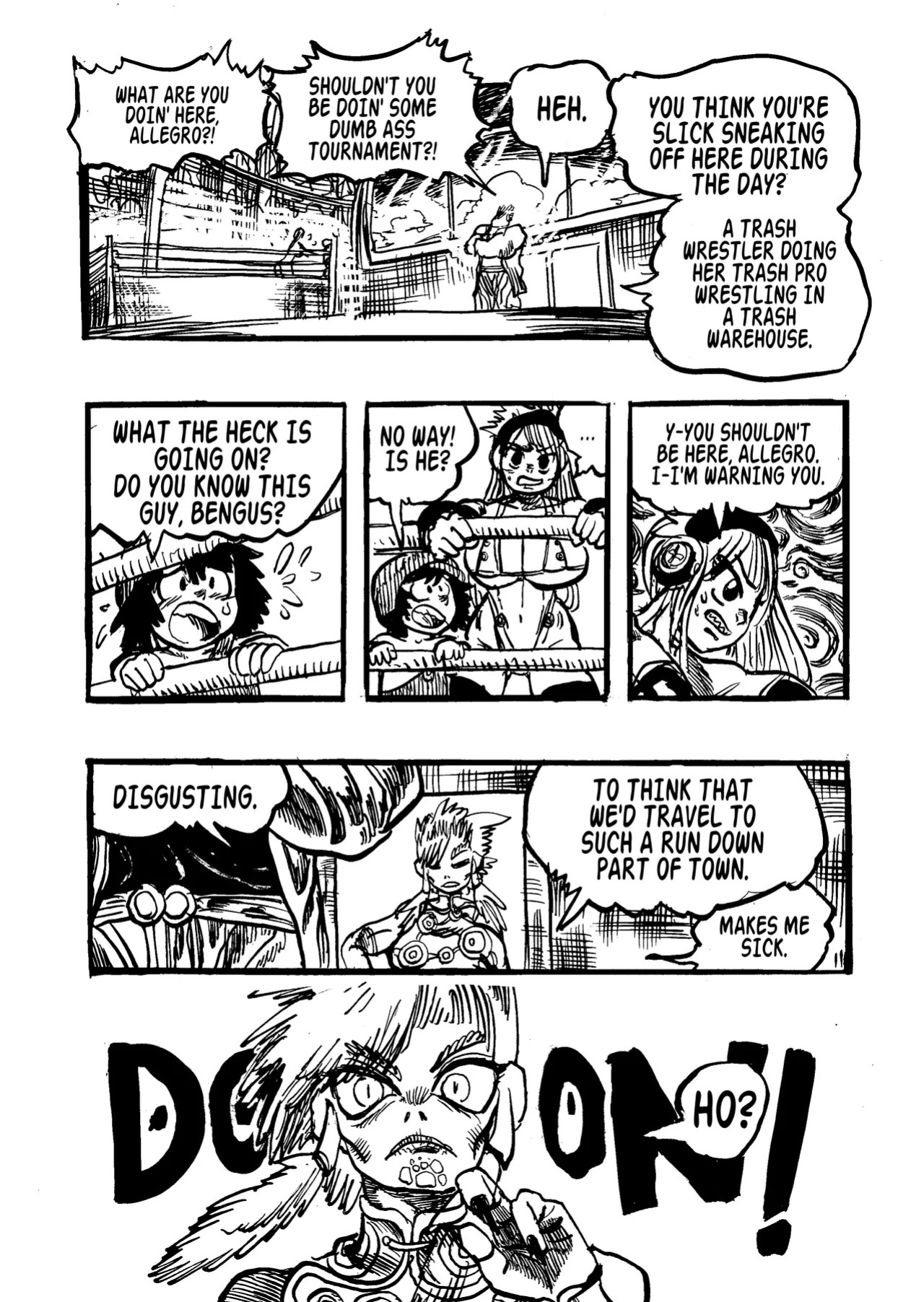 [Gouda Dunn] Genkai Toppa Wrestling! (Cancelled)