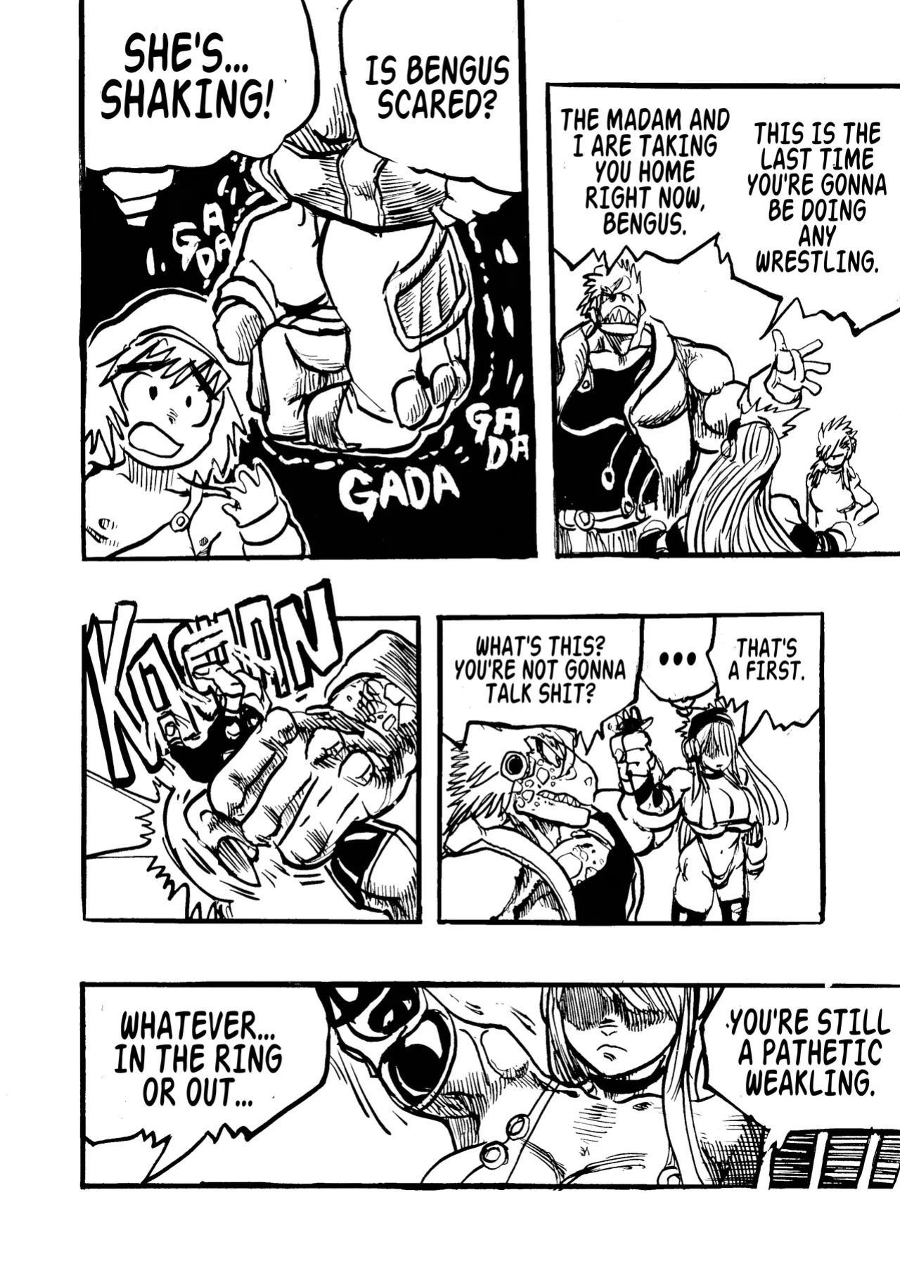 [Gouda Dunn] Genkai Toppa Wrestling! (Cancelled)