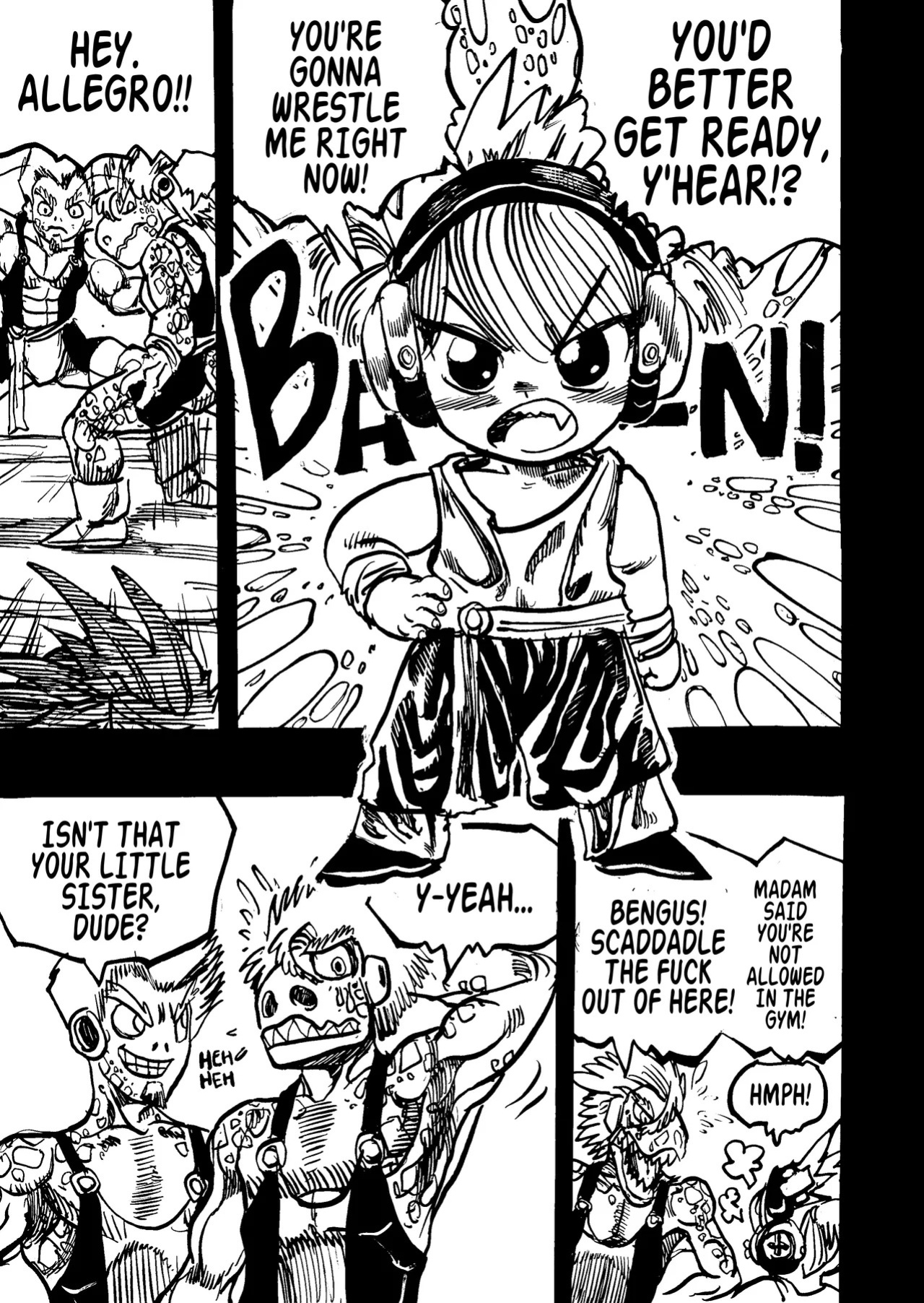 [Gouda Dunn] Genkai Toppa Wrestling! (Cancelled)