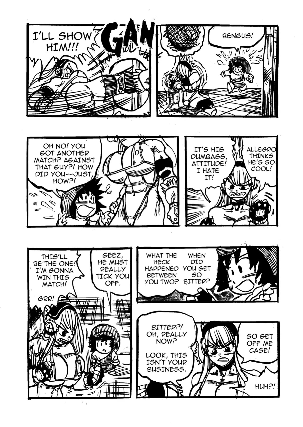 [Gouda Dunn] Genkai Toppa Wrestling! (Cancelled)