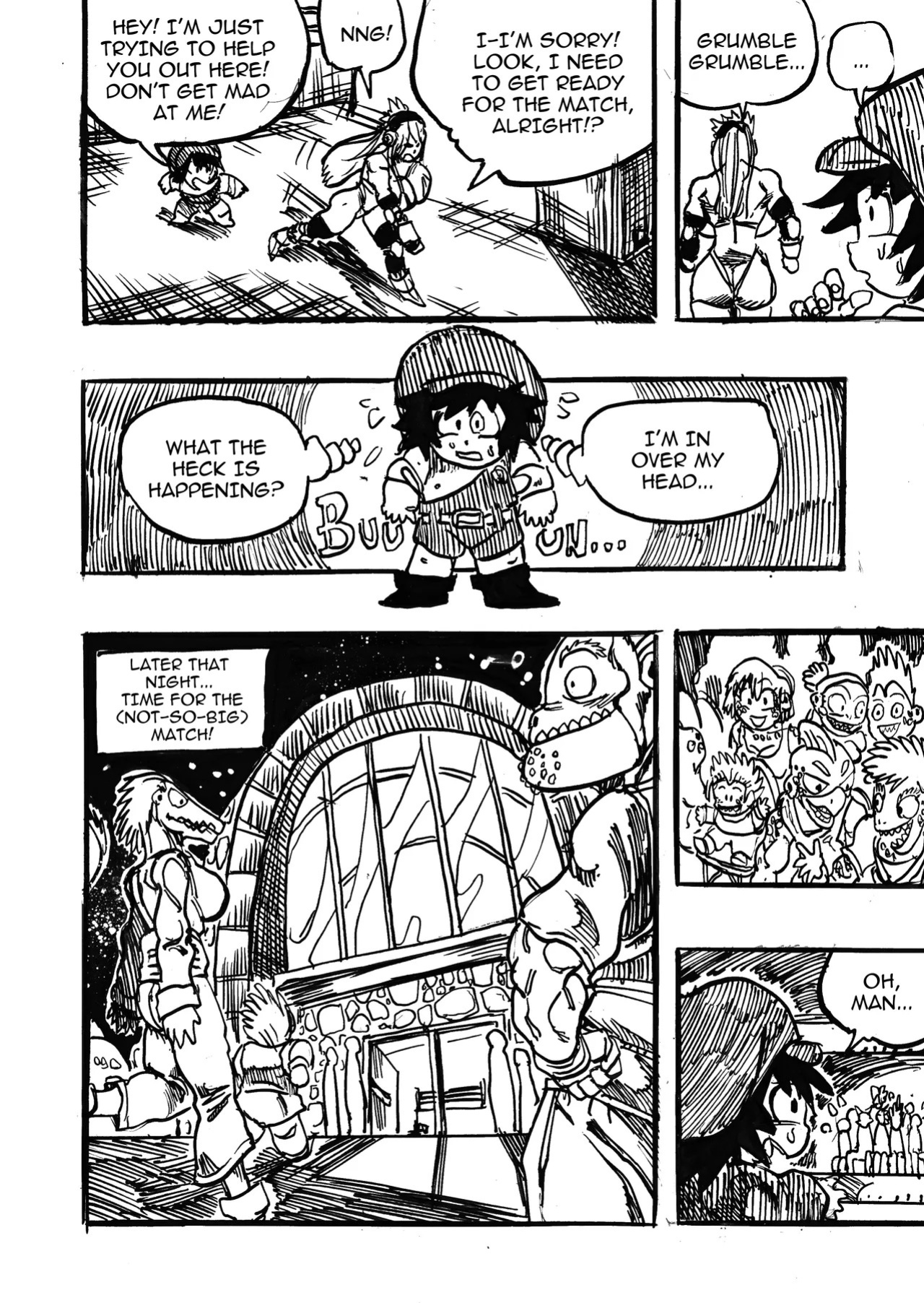 [Gouda Dunn] Genkai Toppa Wrestling! (Cancelled)