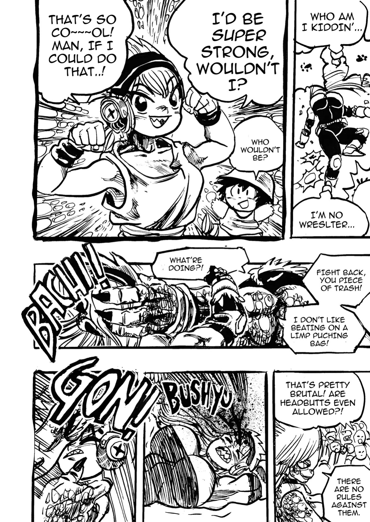 [Gouda Dunn] Genkai Toppa Wrestling! (Cancelled)