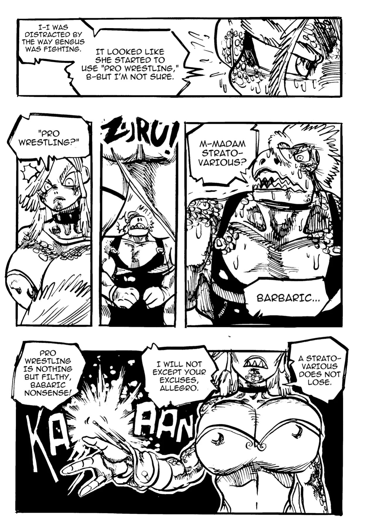 [Gouda Dunn] Genkai Toppa Wrestling! (Cancelled)