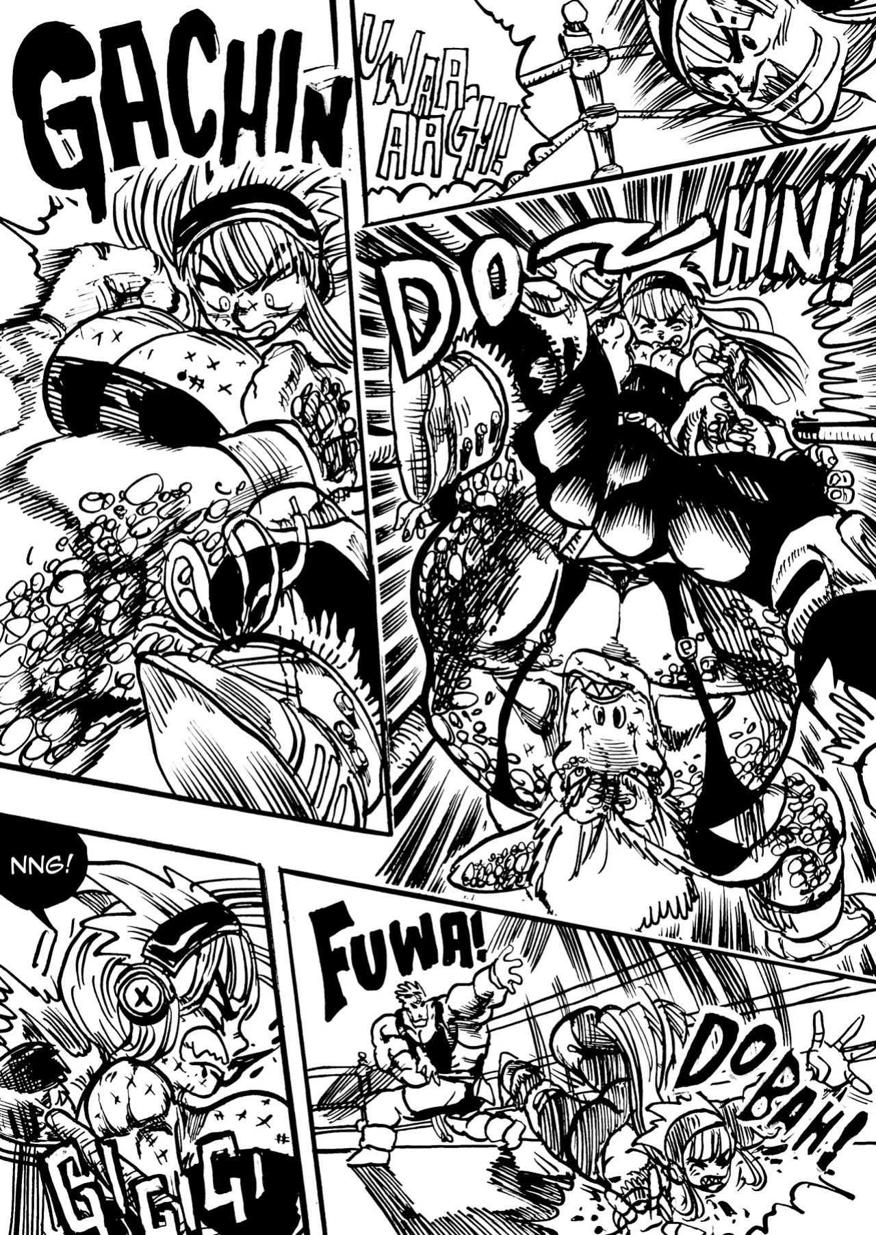 [Gouda Dunn] Genkai Toppa Wrestling! (Cancelled)