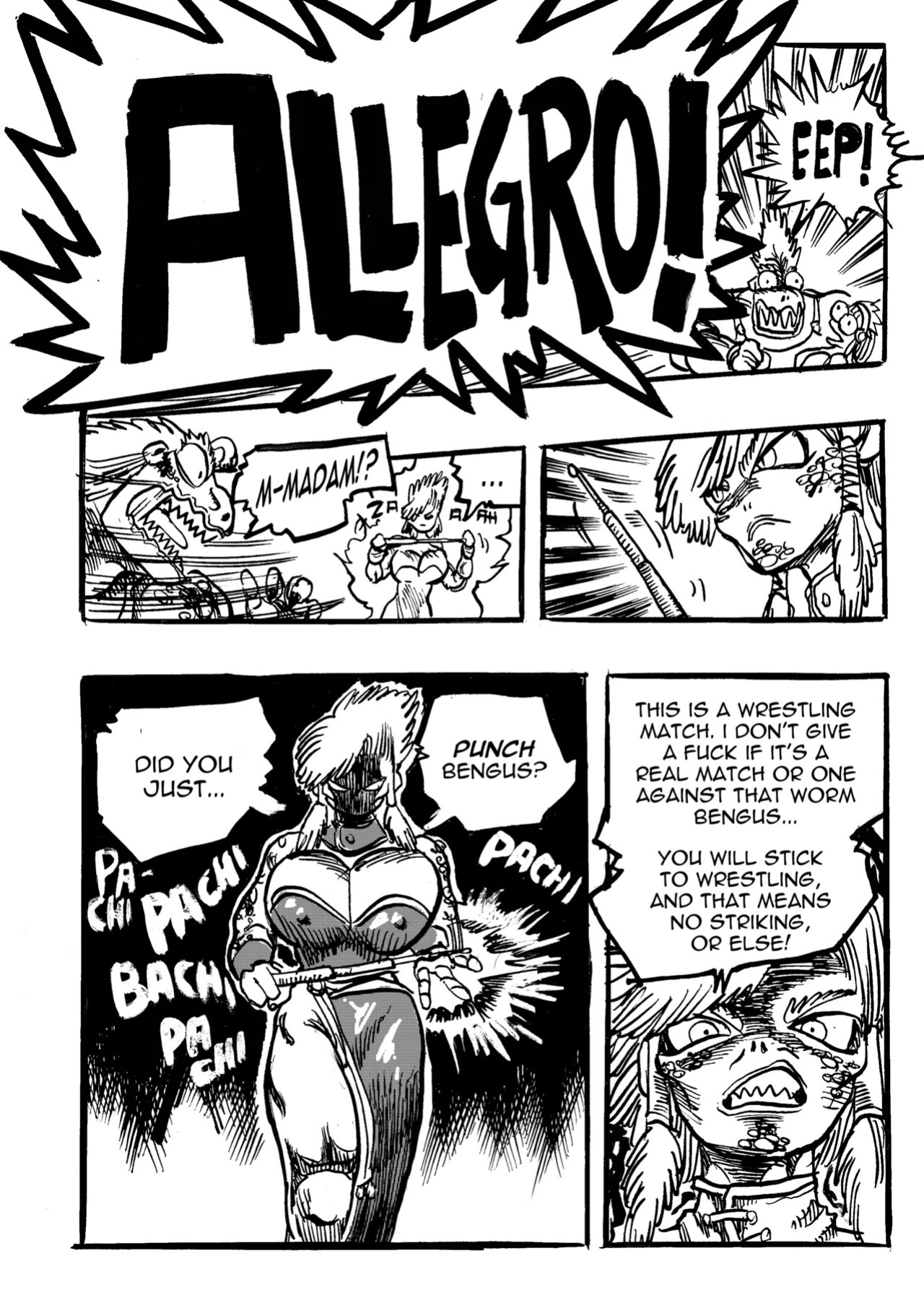 [Gouda Dunn] Genkai Toppa Wrestling! (Cancelled)