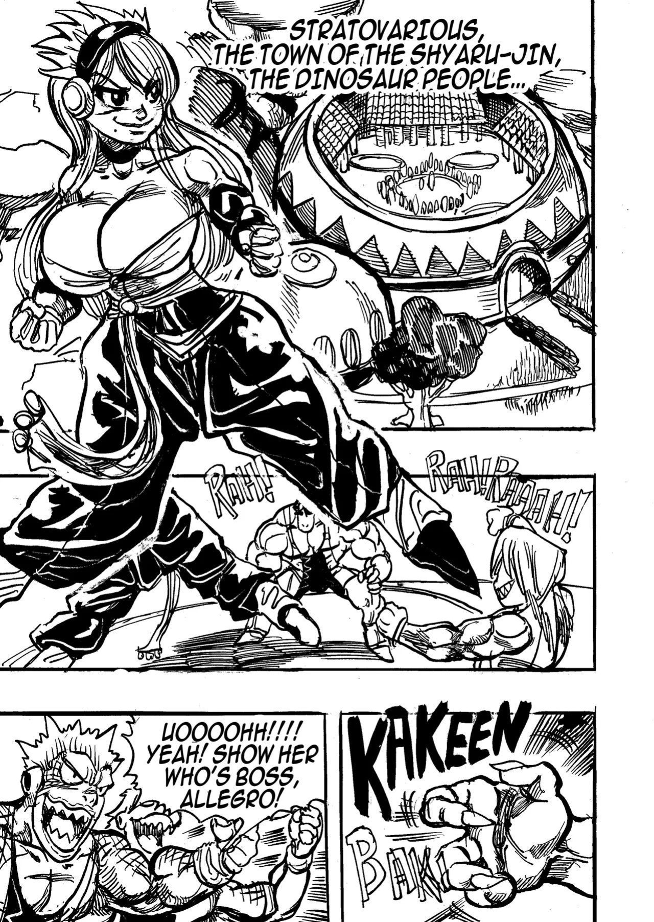 [Gouda Dunn] Genkai Toppa Wrestling! (Cancelled)