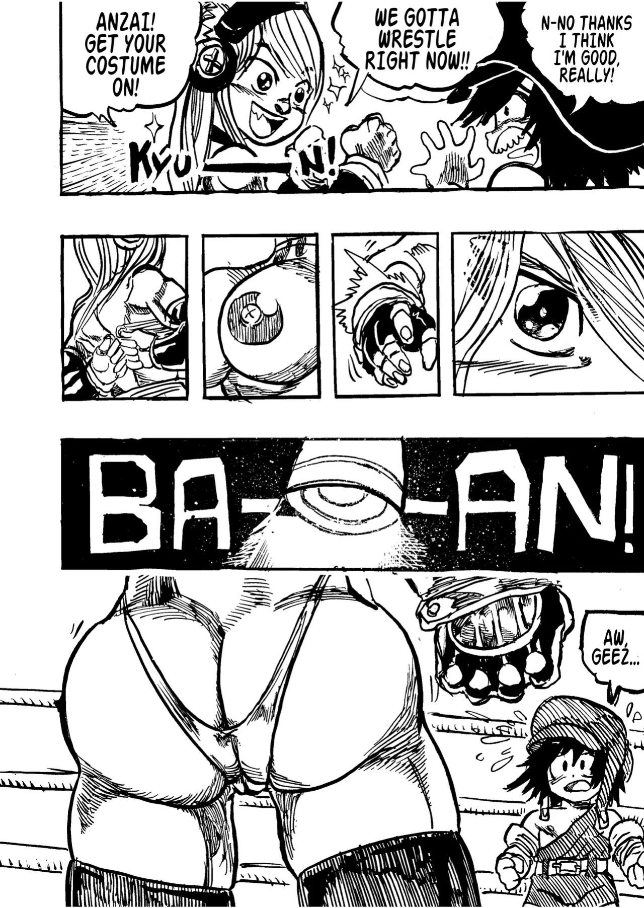 [Gouda Dunn] Genkai Toppa Wrestling! (Cancelled)