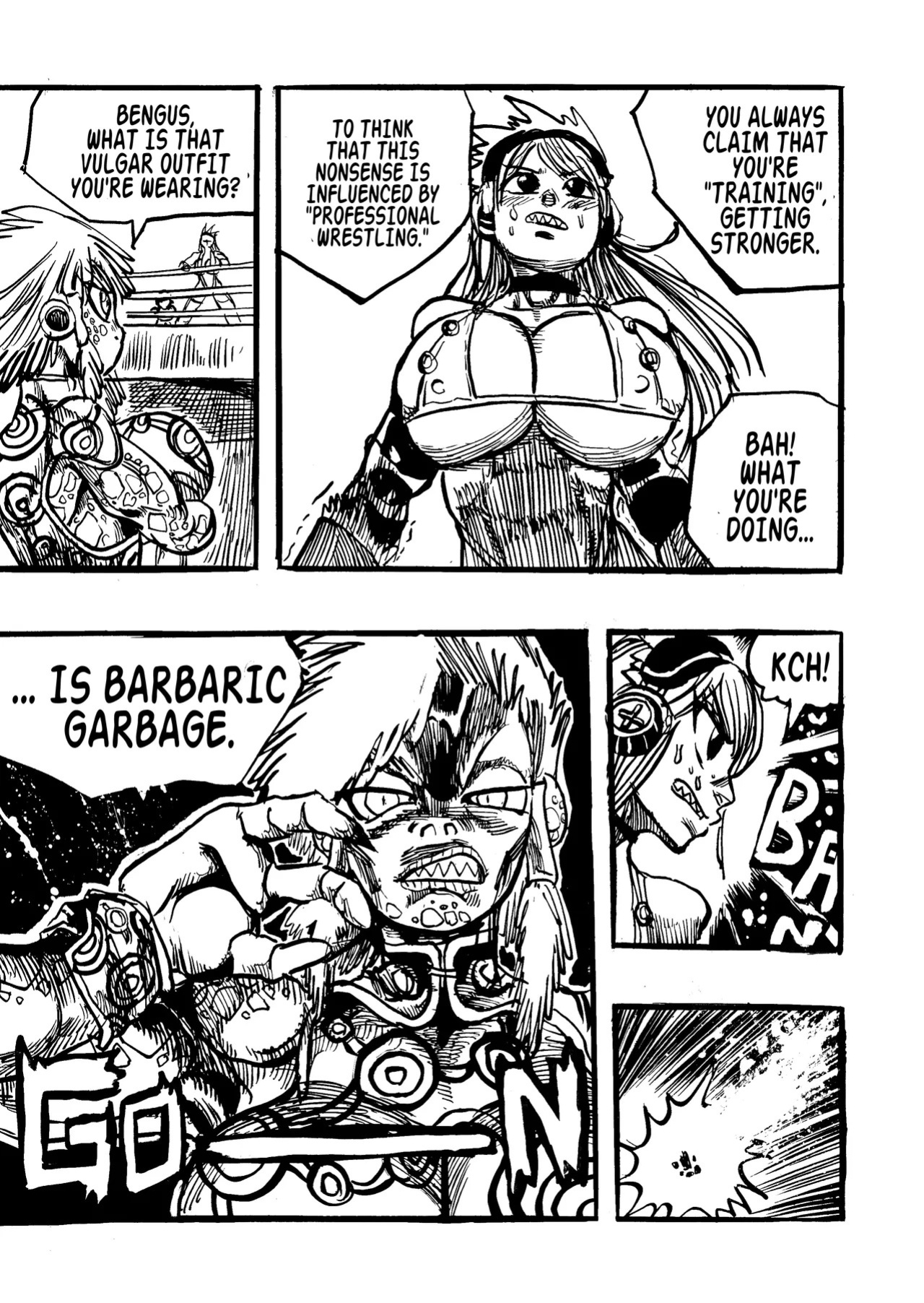 [Gouda Dunn] Genkai Toppa Wrestling! (Cancelled)