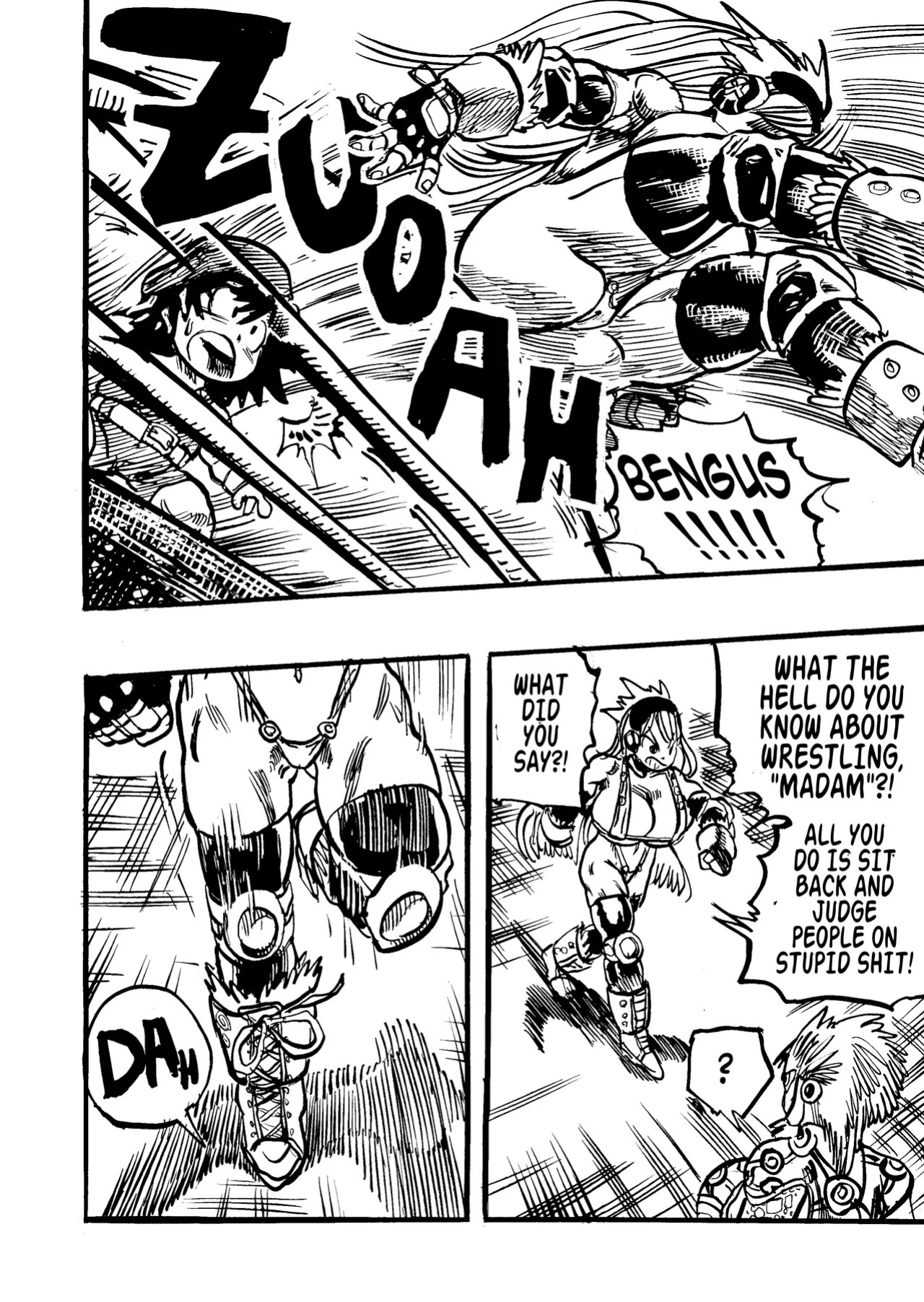 [Gouda Dunn] Genkai Toppa Wrestling! (Cancelled)