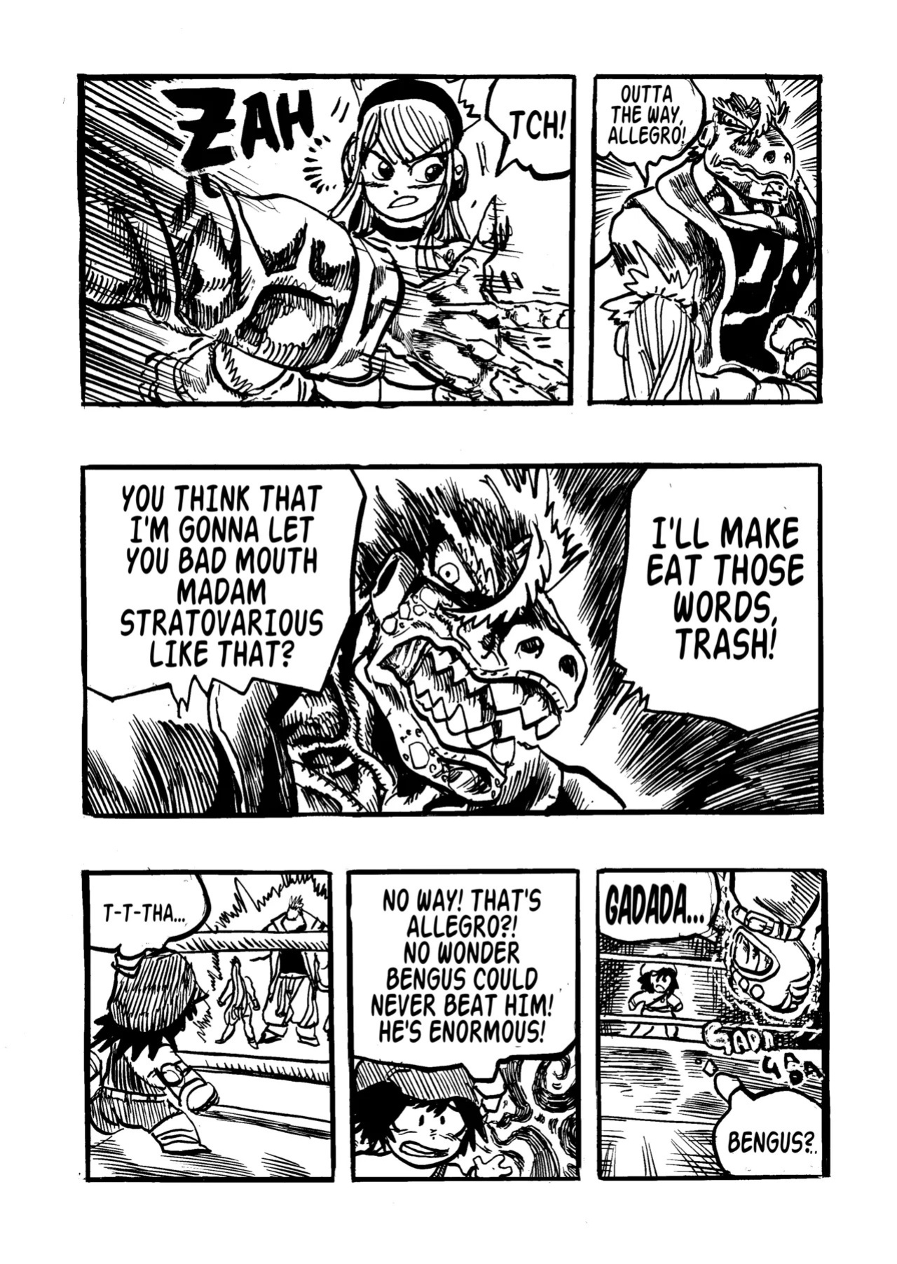 [Gouda Dunn] Genkai Toppa Wrestling! (Cancelled)