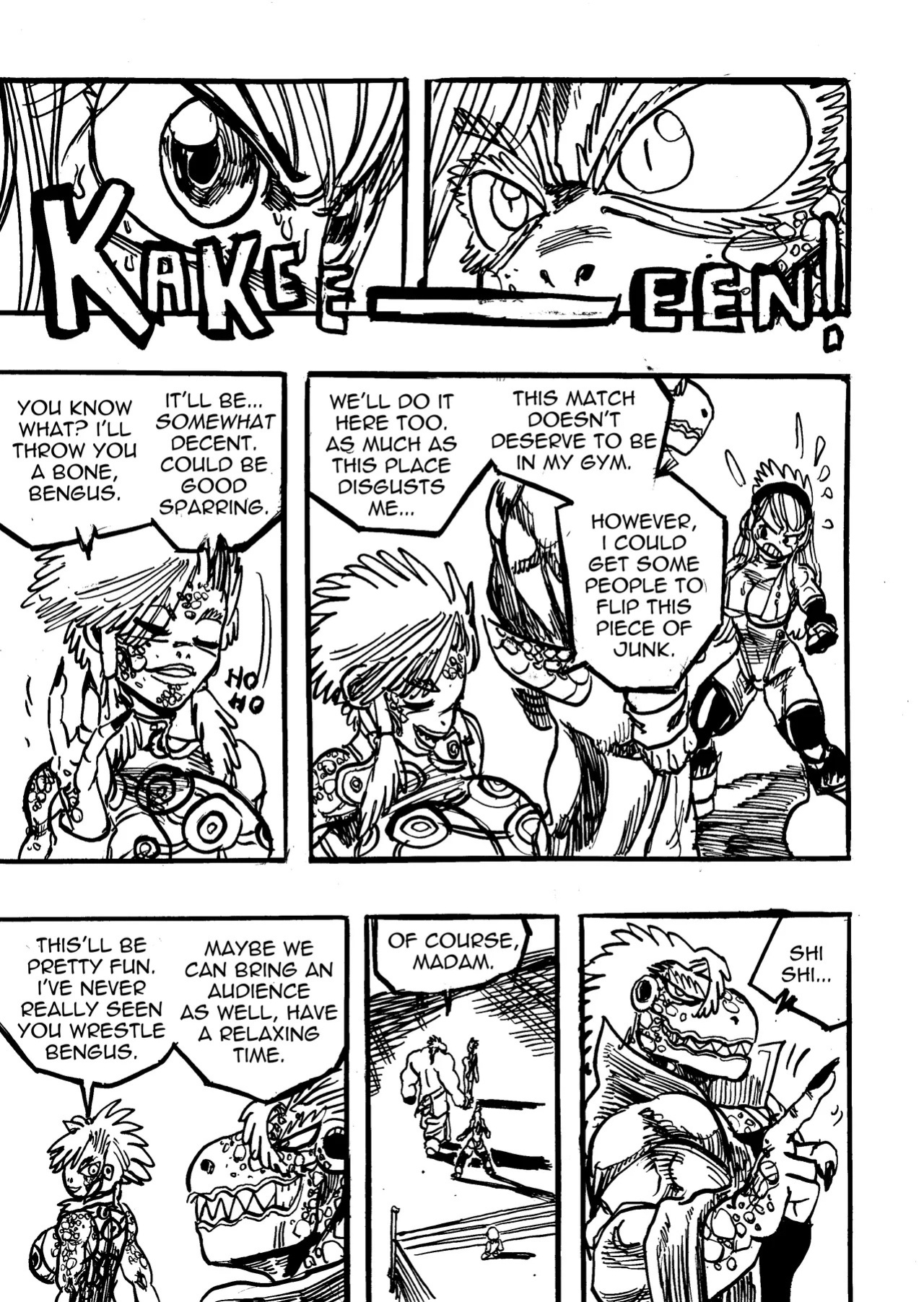 [Gouda Dunn] Genkai Toppa Wrestling! (Cancelled)