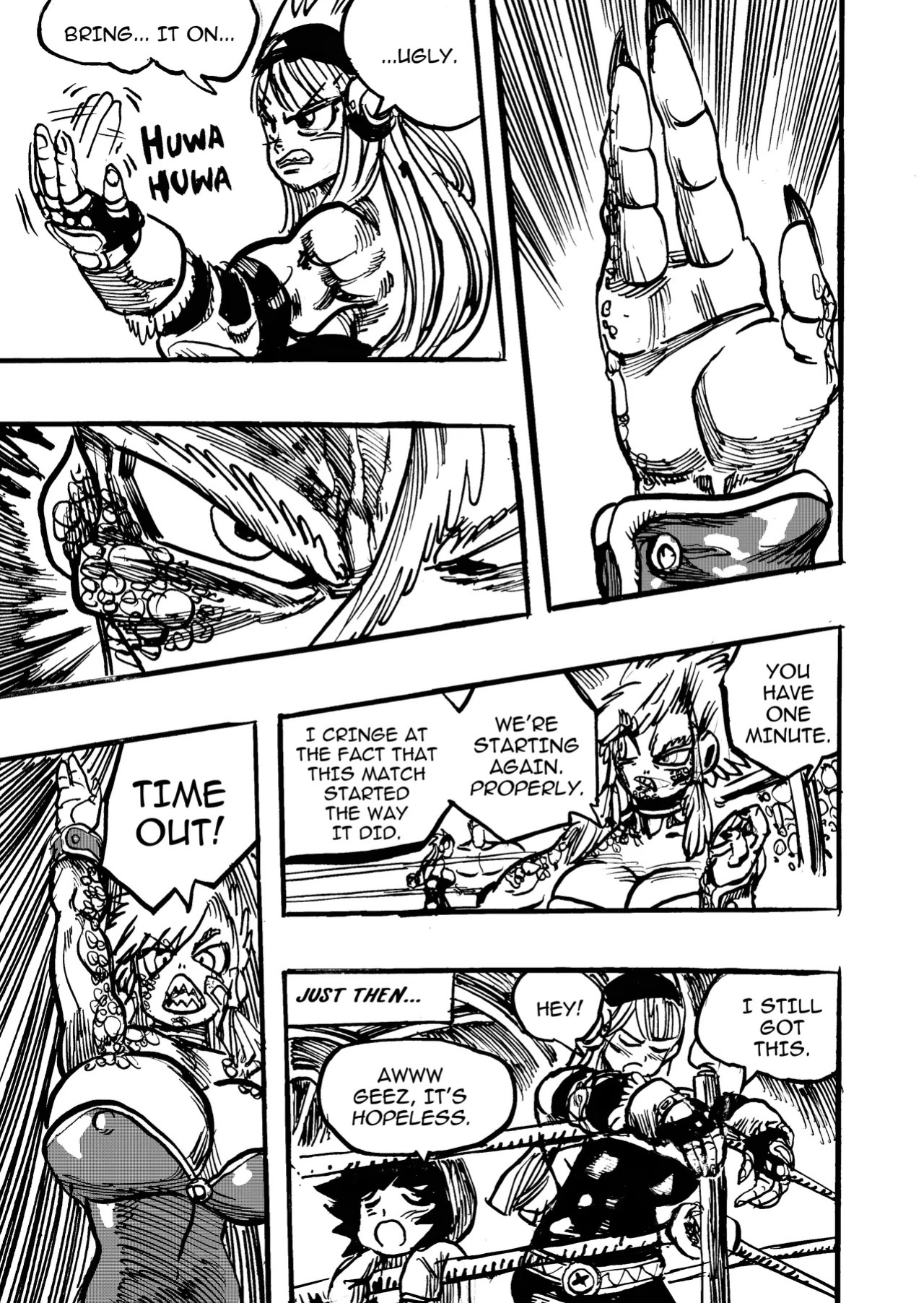 [Gouda Dunn] Genkai Toppa Wrestling! (Cancelled)