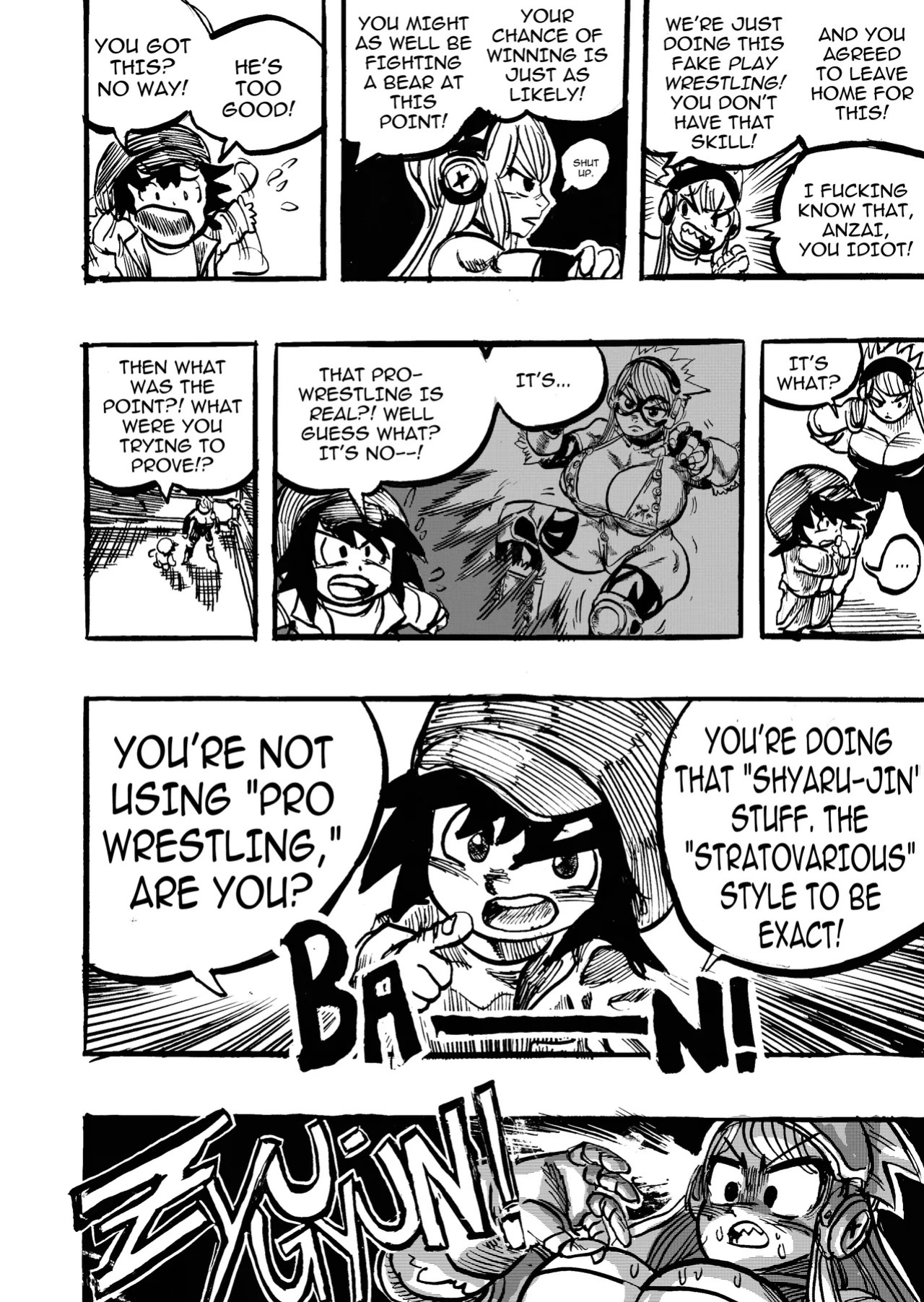 [Gouda Dunn] Genkai Toppa Wrestling! (Cancelled)