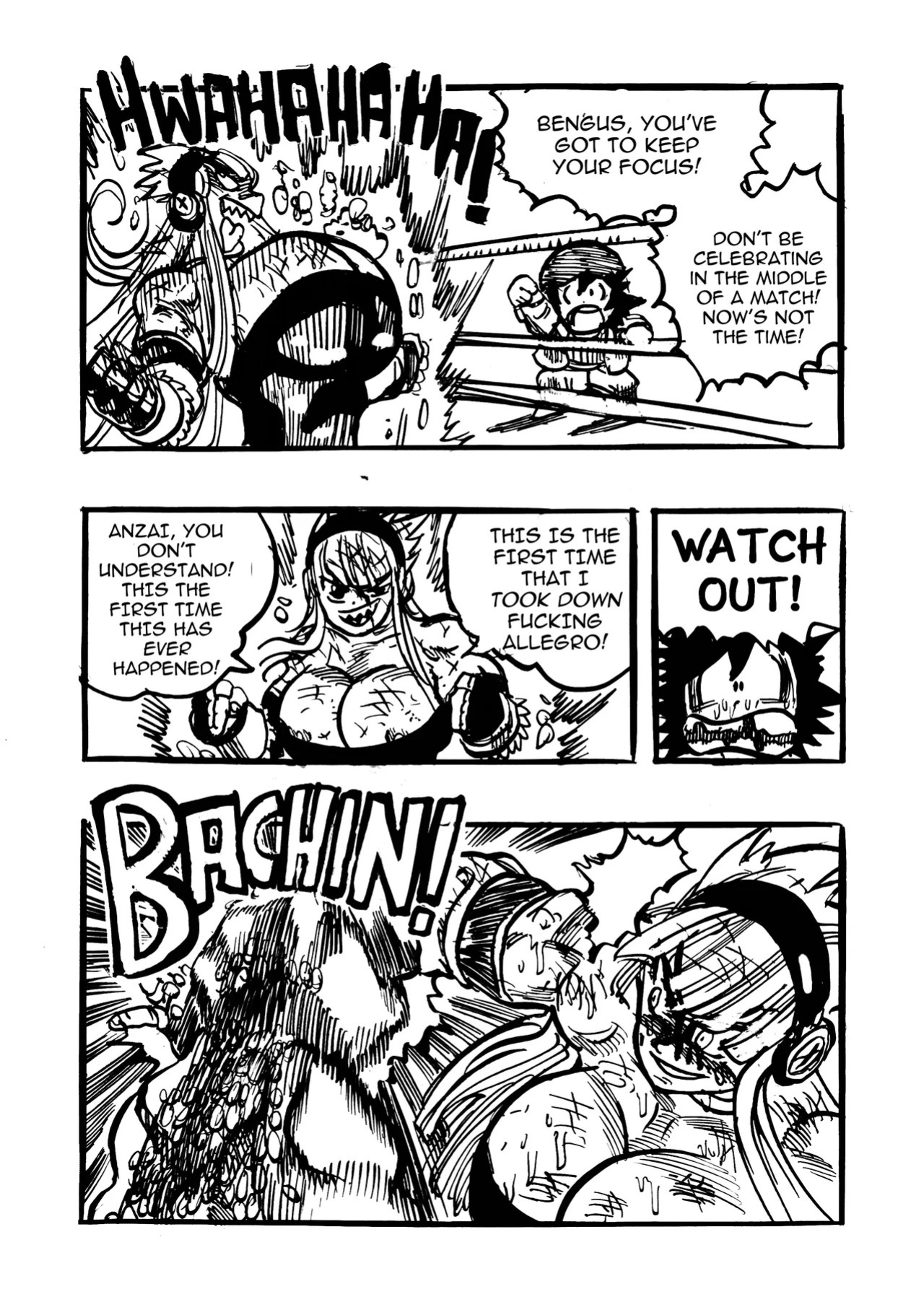 [Gouda Dunn] Genkai Toppa Wrestling! (Cancelled)