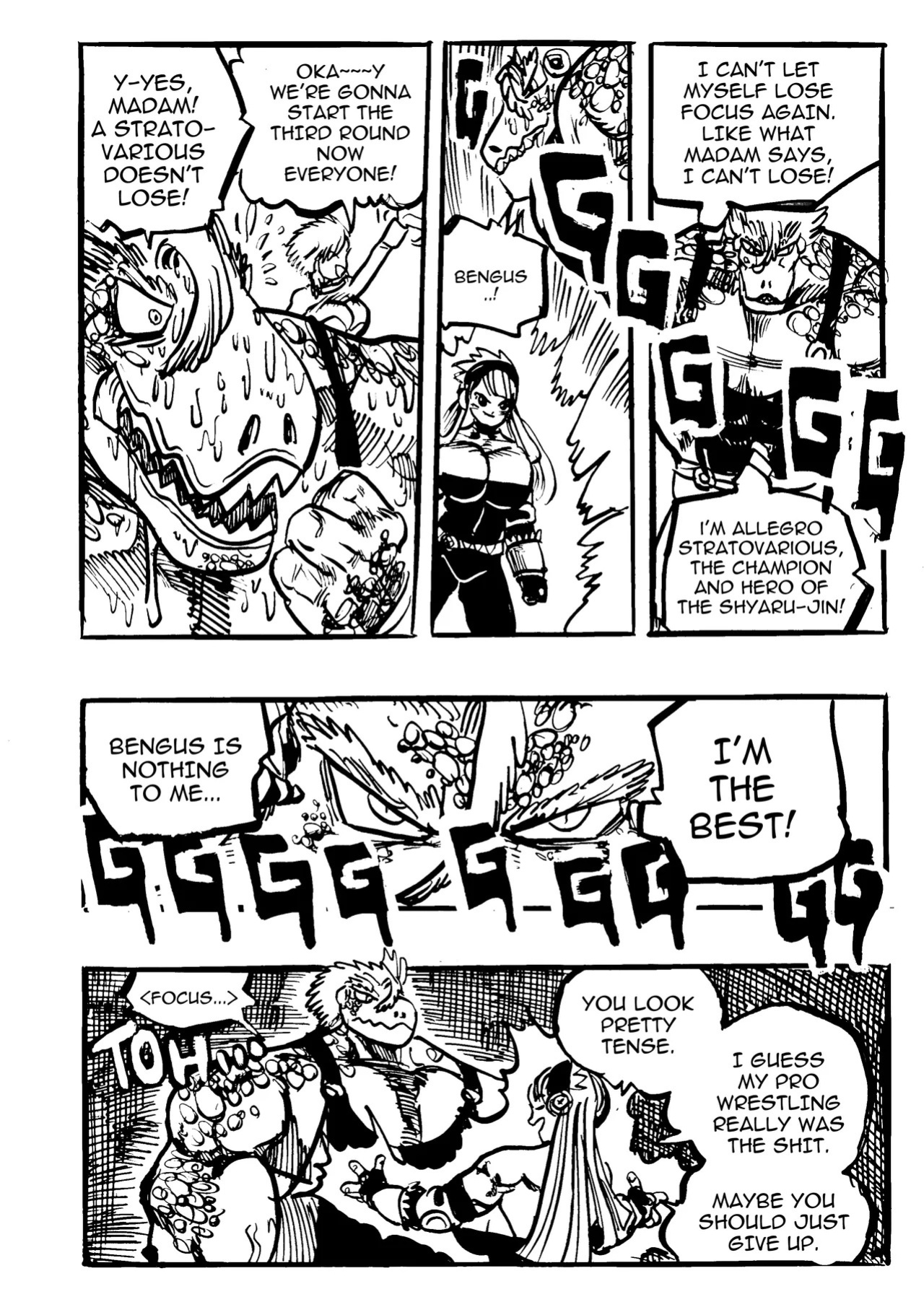 [Gouda Dunn] Genkai Toppa Wrestling! (Cancelled)