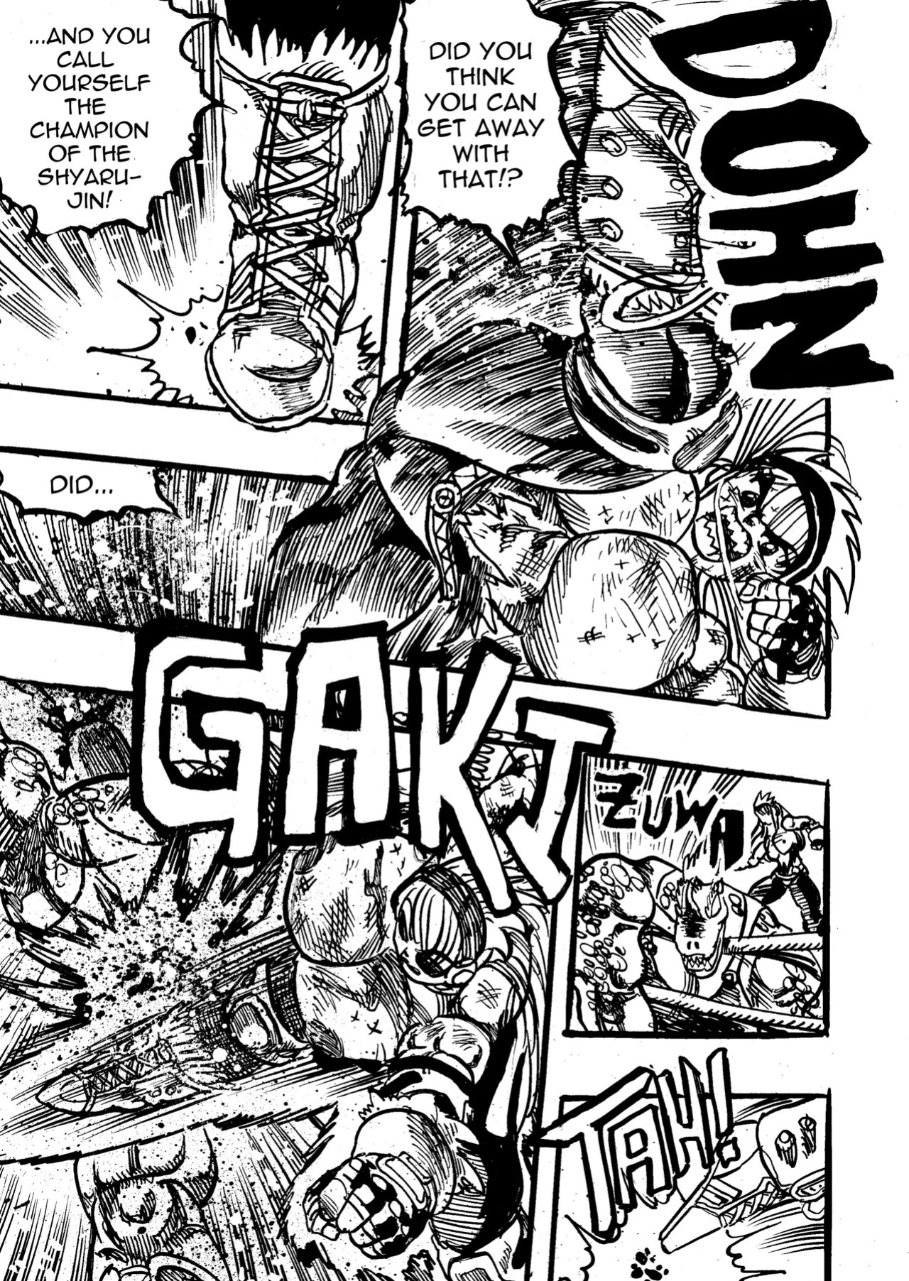 [Gouda Dunn] Genkai Toppa Wrestling! (Cancelled)
