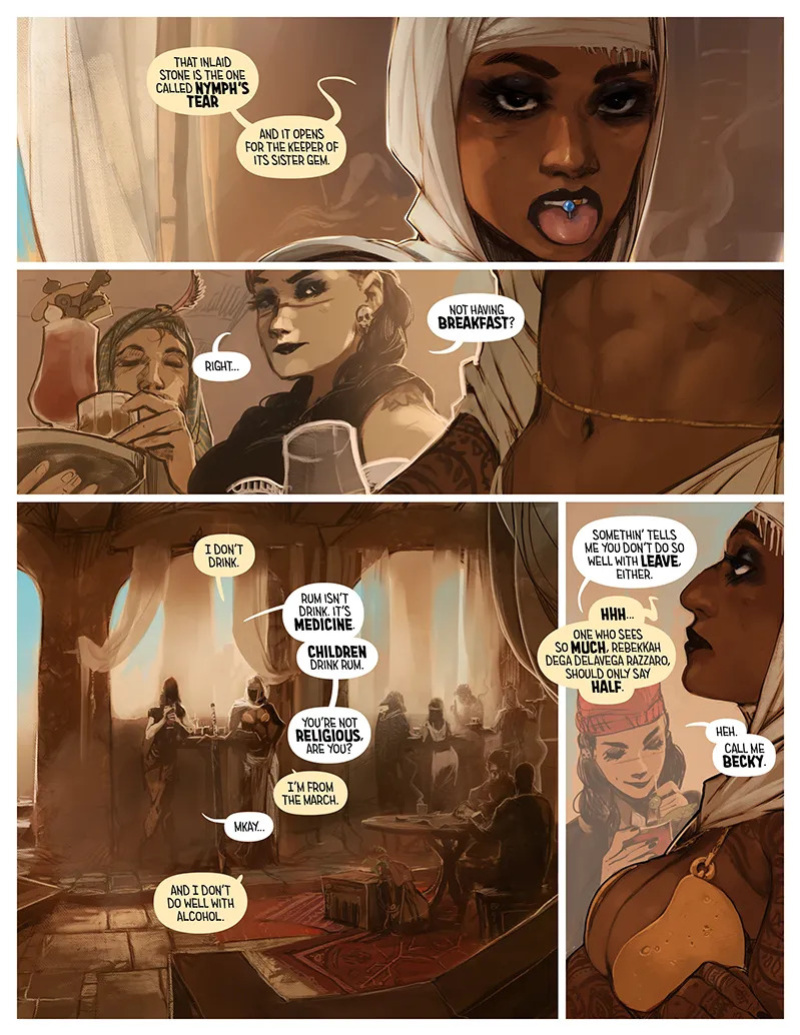 [Alexis Flower] I Roved Out in Search of Truth and Love - Tome 4 [Ongoing]