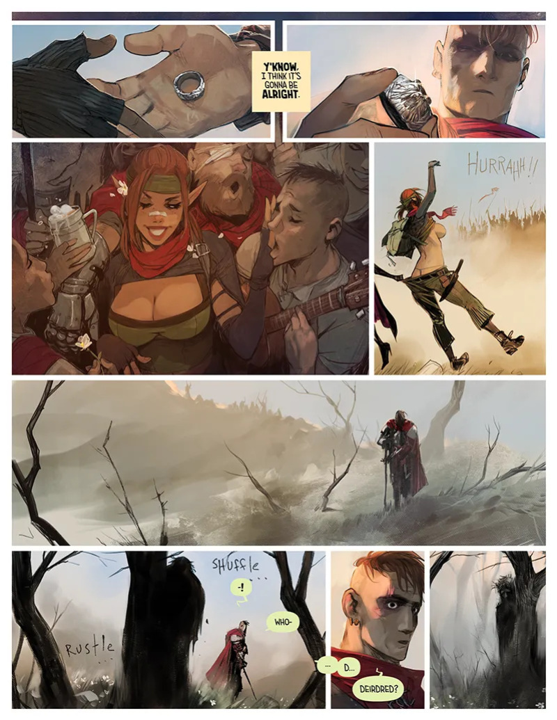 [Alexis Flower] I Roved Out in Search of Truth and Love - Tome 4 [Ongoing]