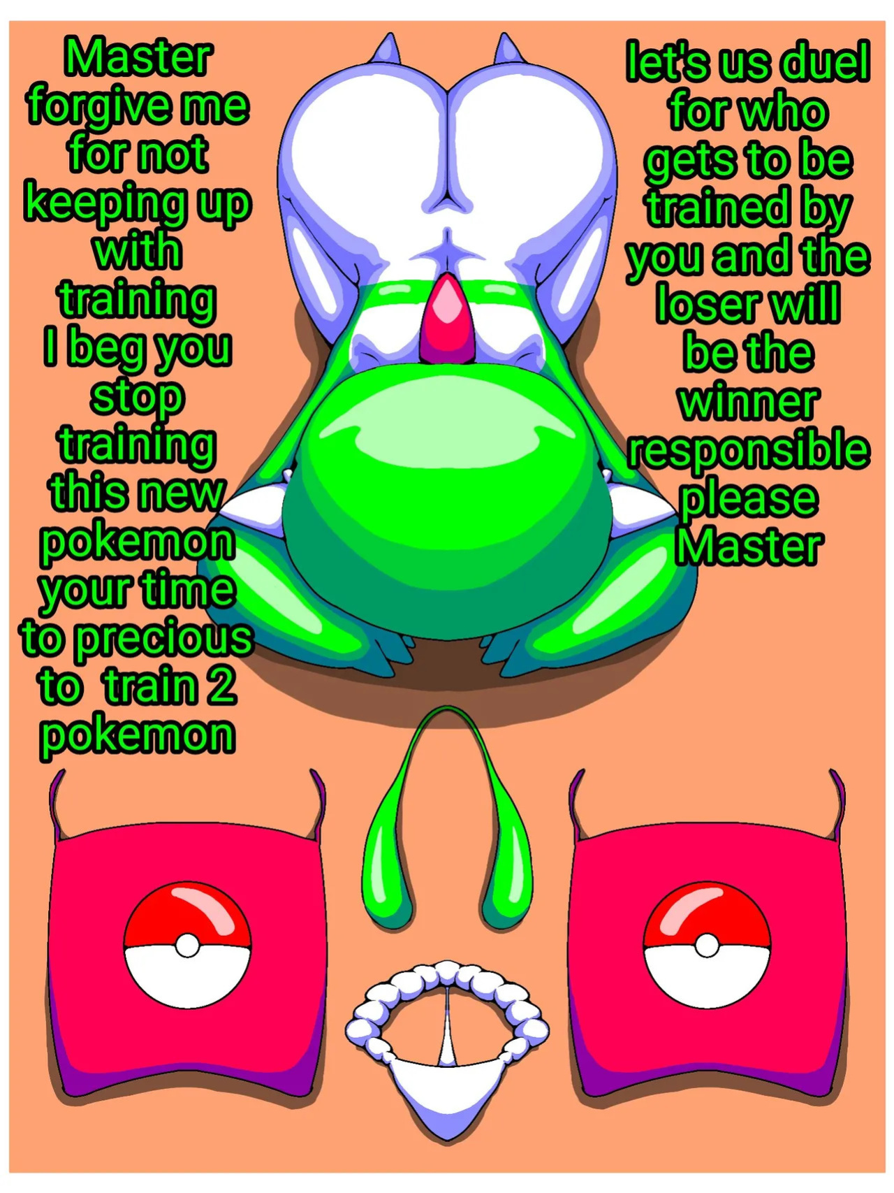 [Saibamen9001] The sumo typhlosion Comic (Pokemon)