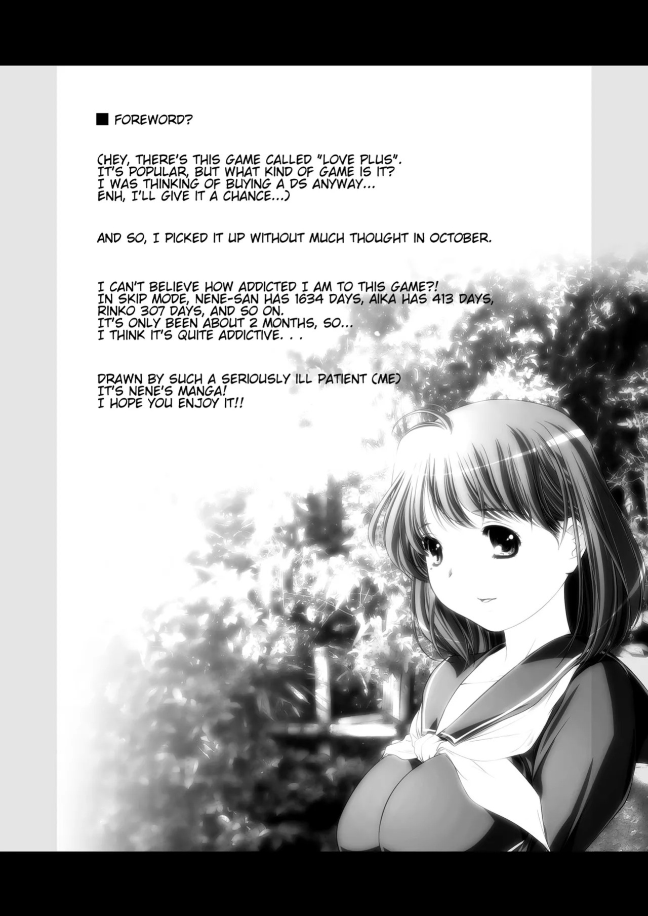 [NEEDLE GARDEN (Kantori)] nenene 1 - 5 (Love Plus) {MrRhythm888}