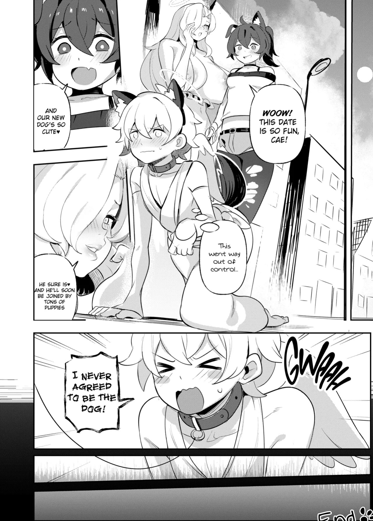 [Onigashima (Onigensou)] Trouble in Heaven [English]