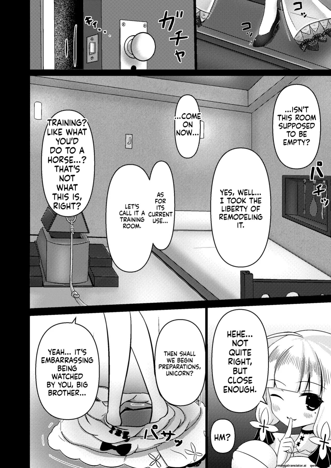 [Hakusuijuko (Hakusui Riko)] Royal Doubutsu Guui Tan Uma Shoujo Unicorn | Royal Animal Allegory Horse Girl Unicorn (Azur Lane) [English] [SCANMTL] [Digital]