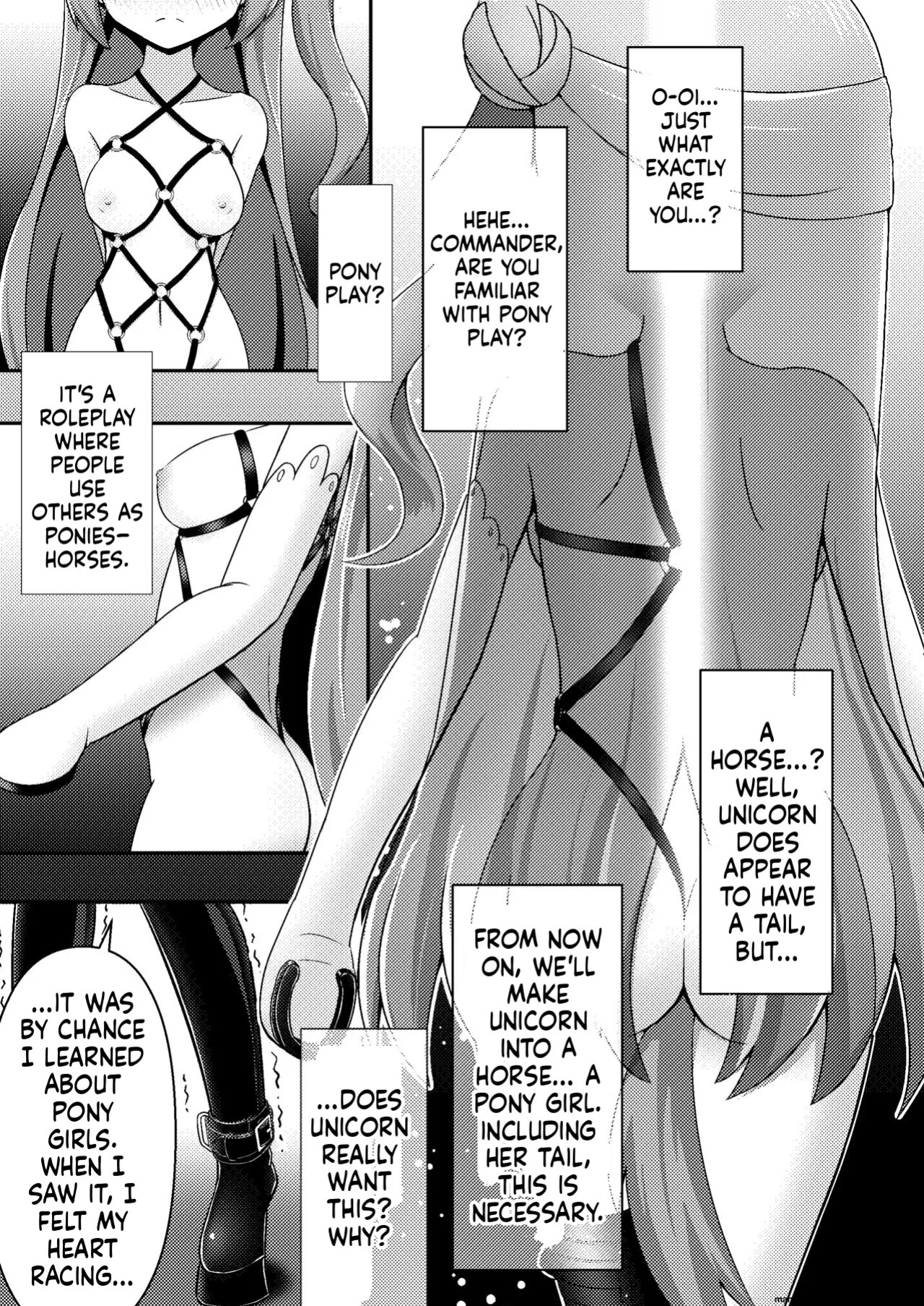 [Hakusuijuko (Hakusui Riko)] Royal Doubutsu Guui Tan Uma Shoujo Unicorn | Royal Animal Allegory Horse Girl Unicorn (Azur Lane) [English] [SCANMTL] [Digital]