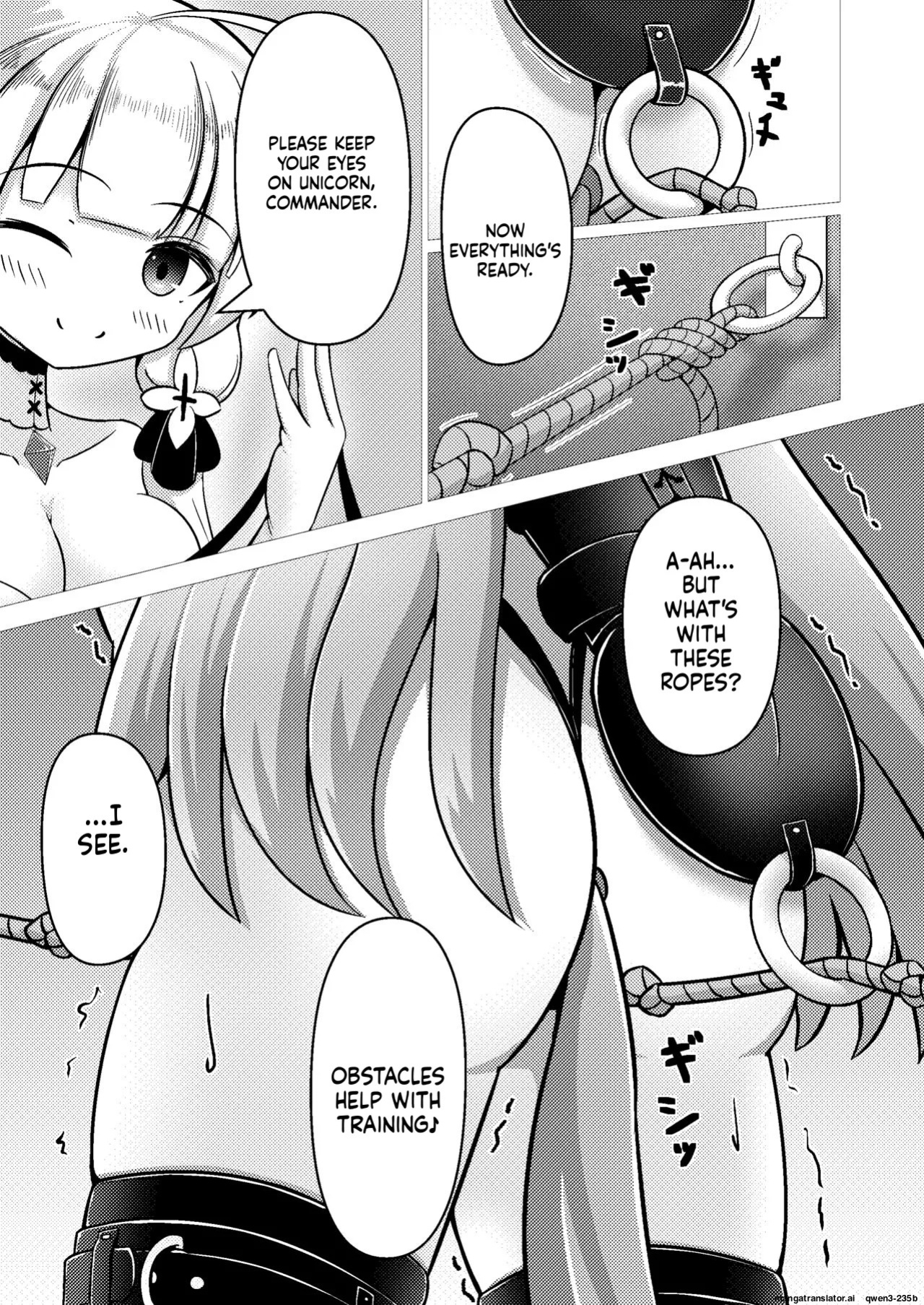[Hakusuijuko (Hakusui Riko)] Royal Doubutsu Guui Tan Uma Shoujo Unicorn | Royal Animal Allegory Horse Girl Unicorn (Azur Lane) [English] [SCANMTL] [Digital]