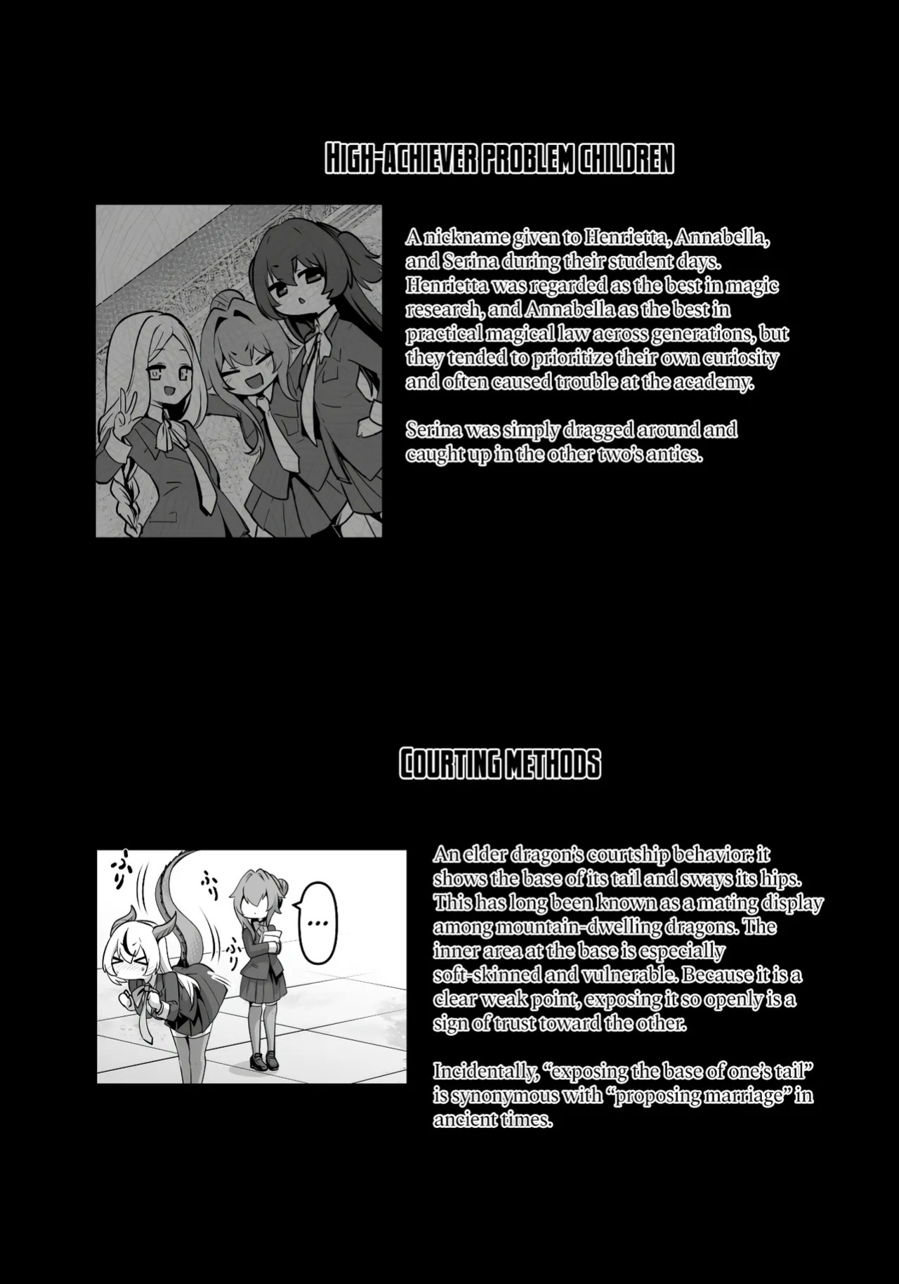 [Hashioki (Otemoto)] Saikyou Shuzoku no Ryuu no Musume ga Shitsukoku Kozukuri o Nedatte Kuru node Futanari Chinchin de Wakaraseru Hanashi | The Daughter of the Strongest Dragon Race Won't Stop Begging for a Baby, So I'll Teach Her a Lesson with My Futanar