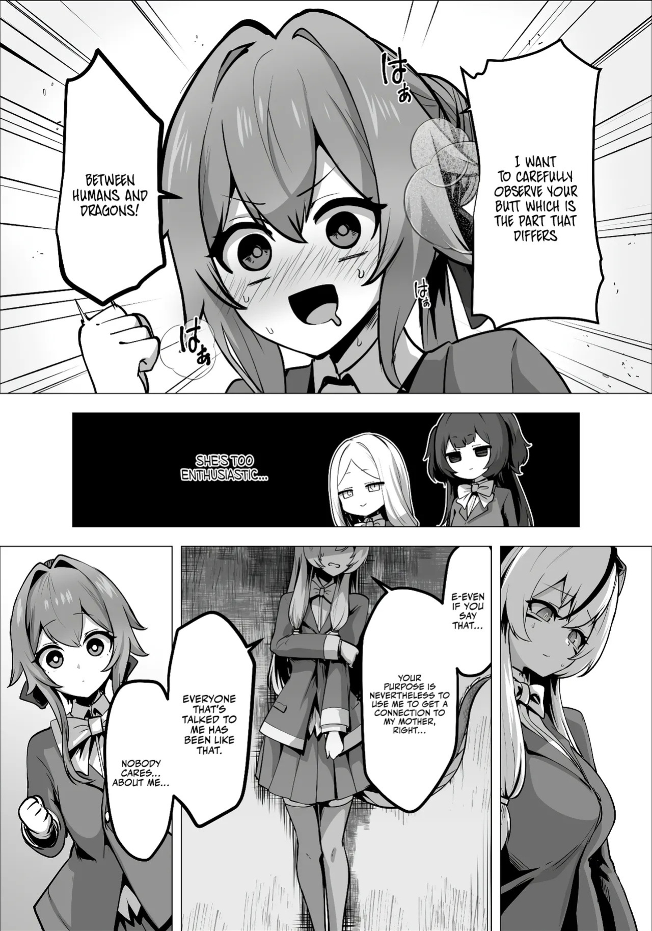 [Hashioki (Otemoto)] Saikyou Shuzoku no Ryuu no Musume ga Shitsukoku Kozukuri o Nedatte Kuru node Futanari Chinchin de Wakaraseru Hanashi | The Daughter of the Strongest Dragon Race Won't Stop Begging for a Baby, So I'll Teach Her a Lesson with My Futanar