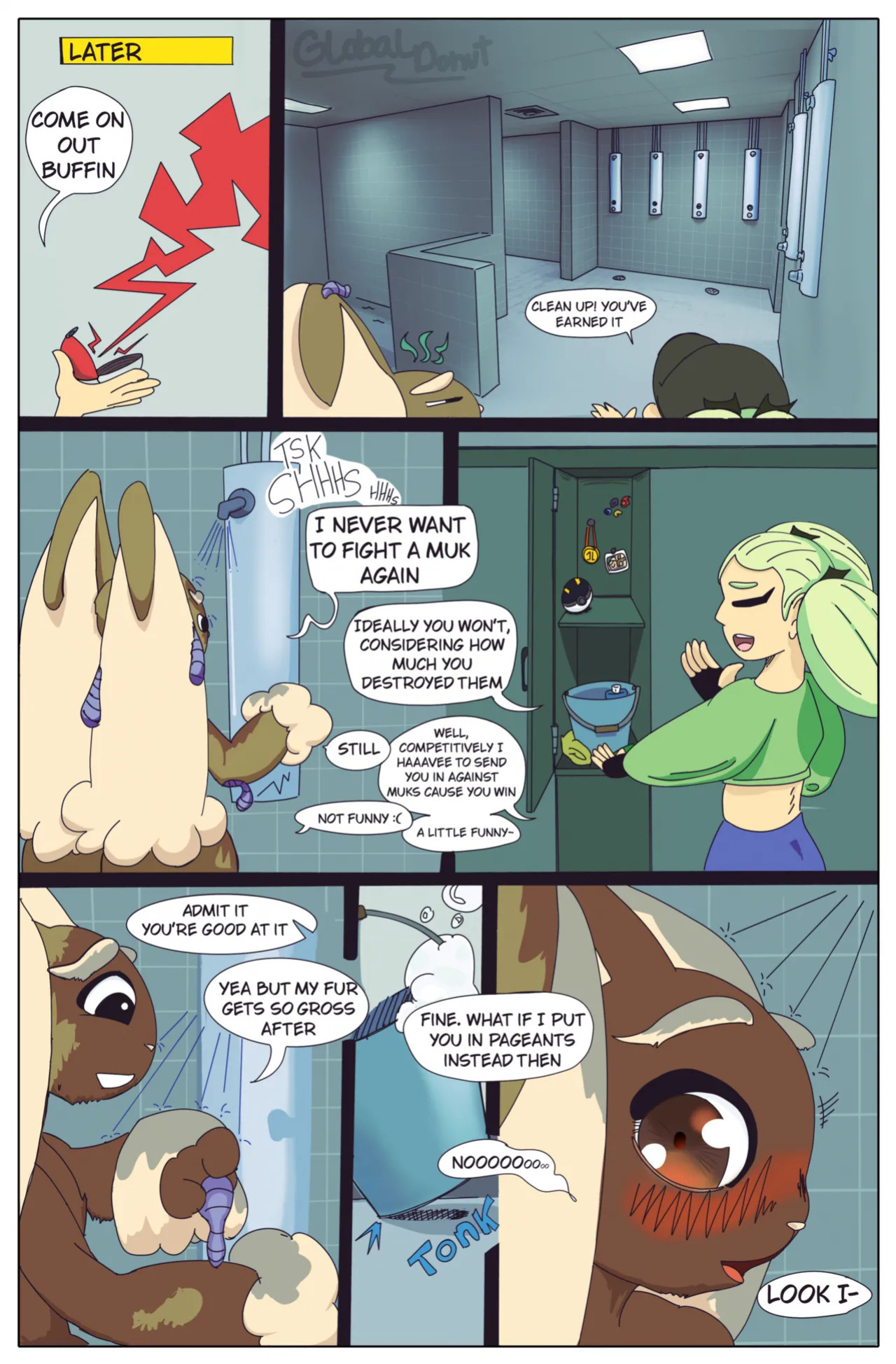 [GlobalDonut] Bathing your Lopunny (Pokemon)