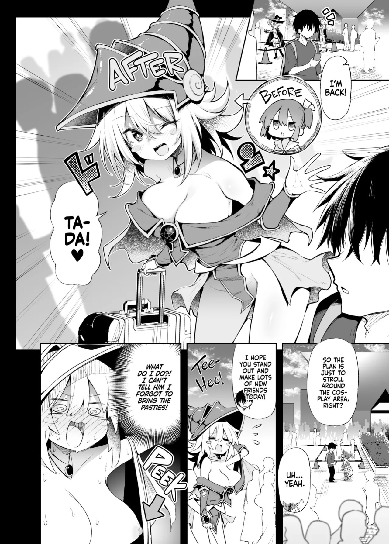 [Arutana (Chipa)] Comike de BMG Cosplayer to Off-Pako Sex | Having Sex With a Dark Magician Girl Cosplayer at Comiket (Yu-Gi-Oh!) [English] [Xzosk] [Digital]
