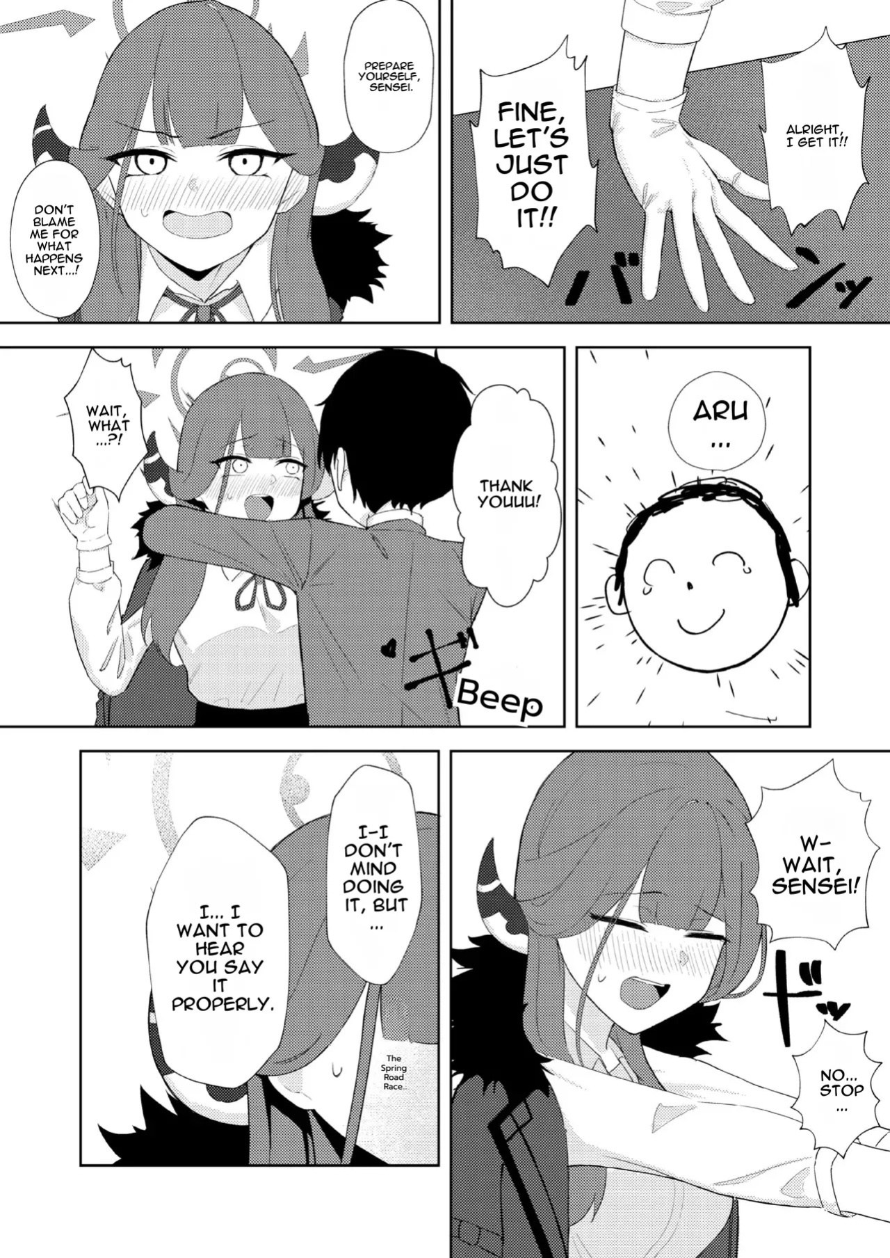 [gallium wear (Masami Atabe)] Rikuhachima Shachou to Himitsu no Keiyaku - secret contract | A Secret Contract with Boss Rikuhachima (Blue Archive) [English] [DNTA] [Digital]