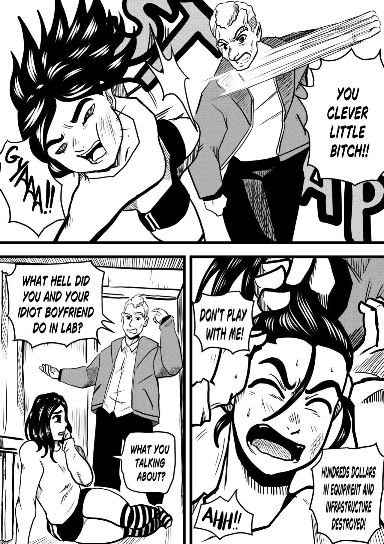 [Odoruyama] Betty Hulk AU: Talbot Makes Betty Angry [Old Version]