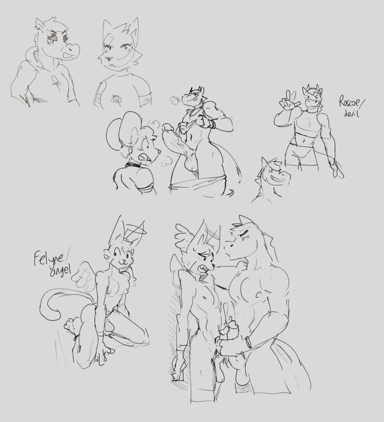 [Catnapstar] Rod x Roscoe