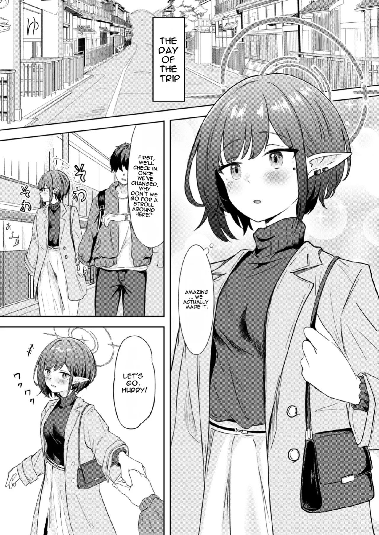 [For Us (Yonjiri)] Dousei Aoi to Shippori Onsen Ryokou | Aoi's Hot Spring Squeeze Trip (Blue Archive) [English] [DNTA] [Digital]