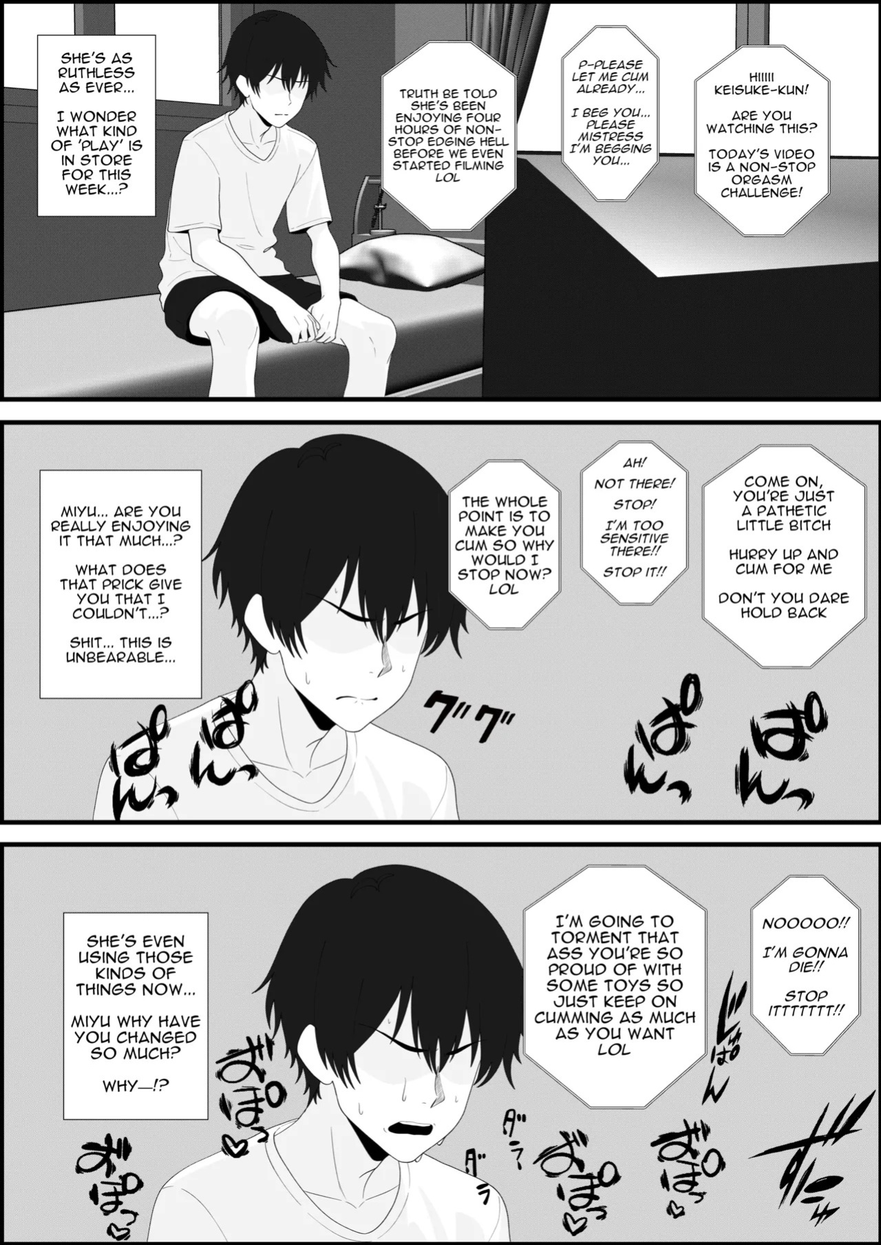 [Seijin 14-sai (Sankaku Noel)] Netorareta Kanojo ga Joou-sama ni natte Kaettekita ~Ruined de Kintama o Kara ni sarete Zenritsusen o Ijirarete Nandomo Nandomo Mesuikishite Choukyou sareru Ohanashi~ [English]